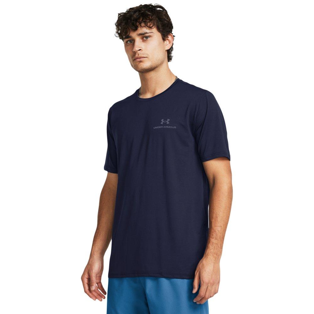 Under Armour Men's Vanish Energy Short Sleeve Shirt - NAVY Thumbnail View 1
