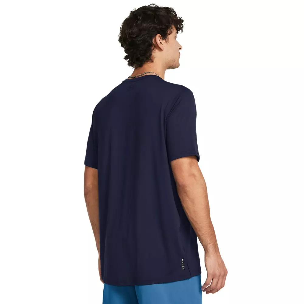 Under Armour Men's Vanish Energy Short Sleeve Shirt - NAVY