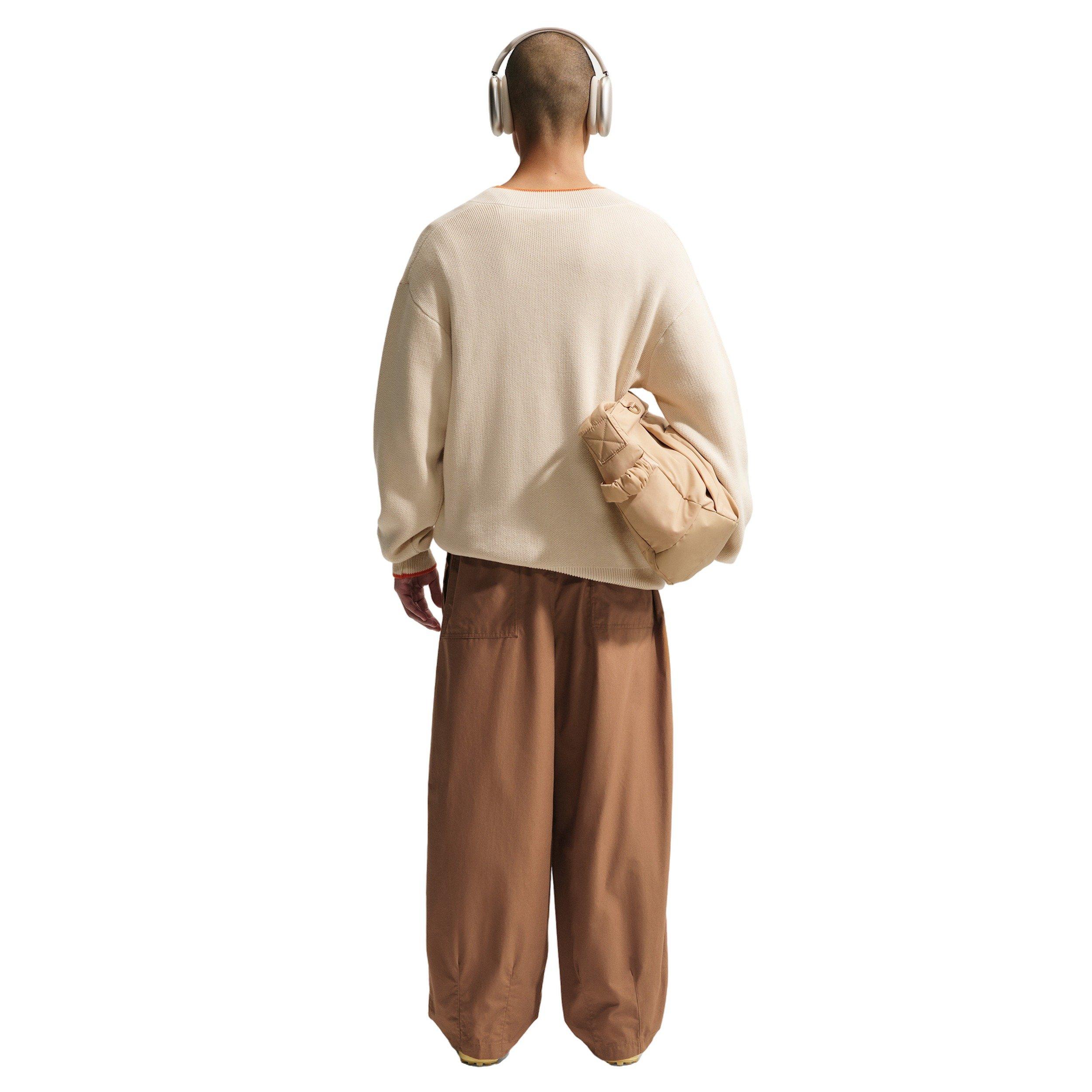Nike Men's Club Balloon Pants - Brown - BROWN Thumbnail View 5