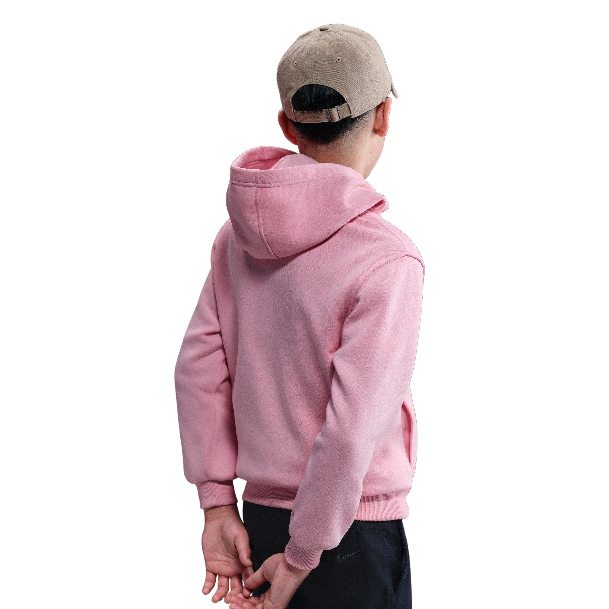 Nike Sportswear Club Fleece Big Kids' Pink Hoodie