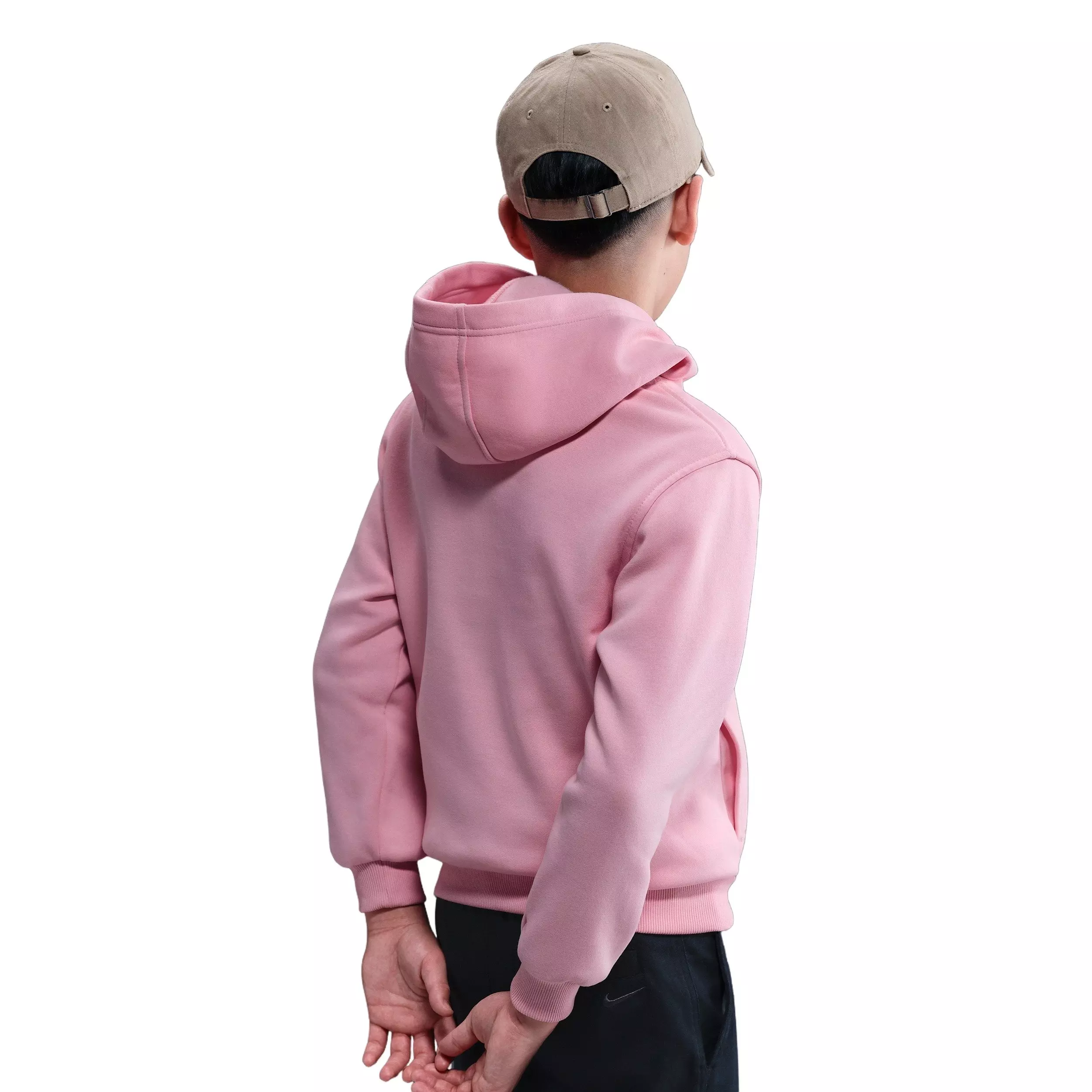 Nike Big Kids' Sportswear Club Fleece Hoodie - Pink - PINK