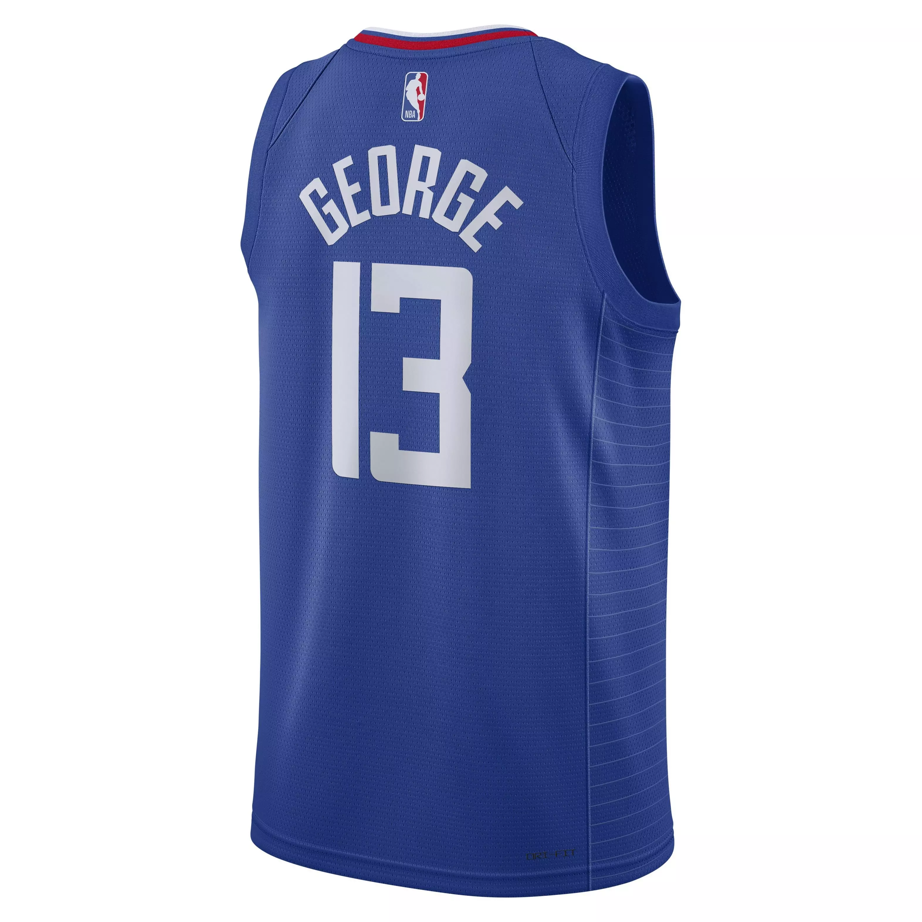 Nike Men's LA Clippers Dri-FIT NBA Swingman Icon 22 Road Jersey-Blue/George - BLUE/GEORGE