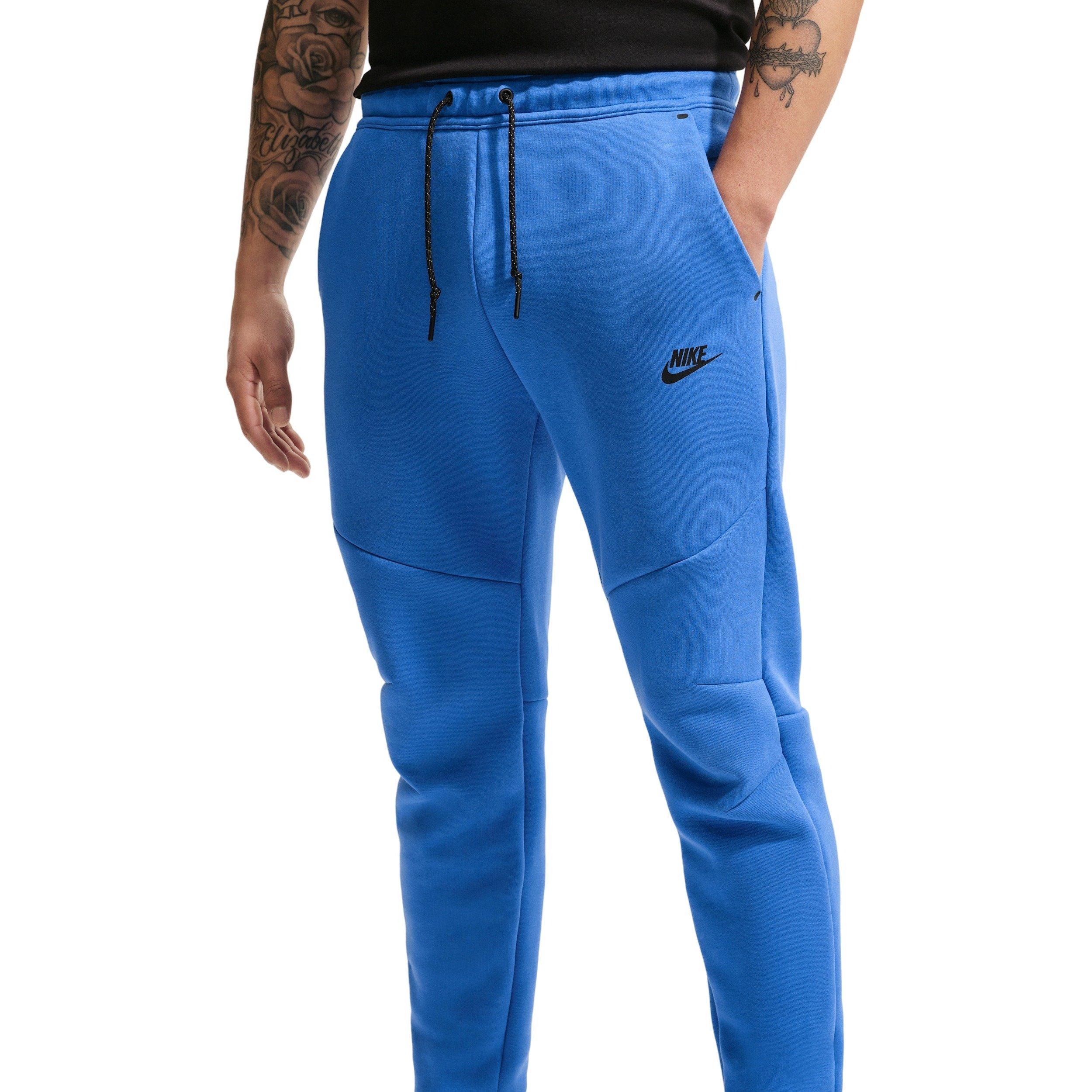 Nike Men's Tech Fleece Joggers - BLUE Thumbnail View 1