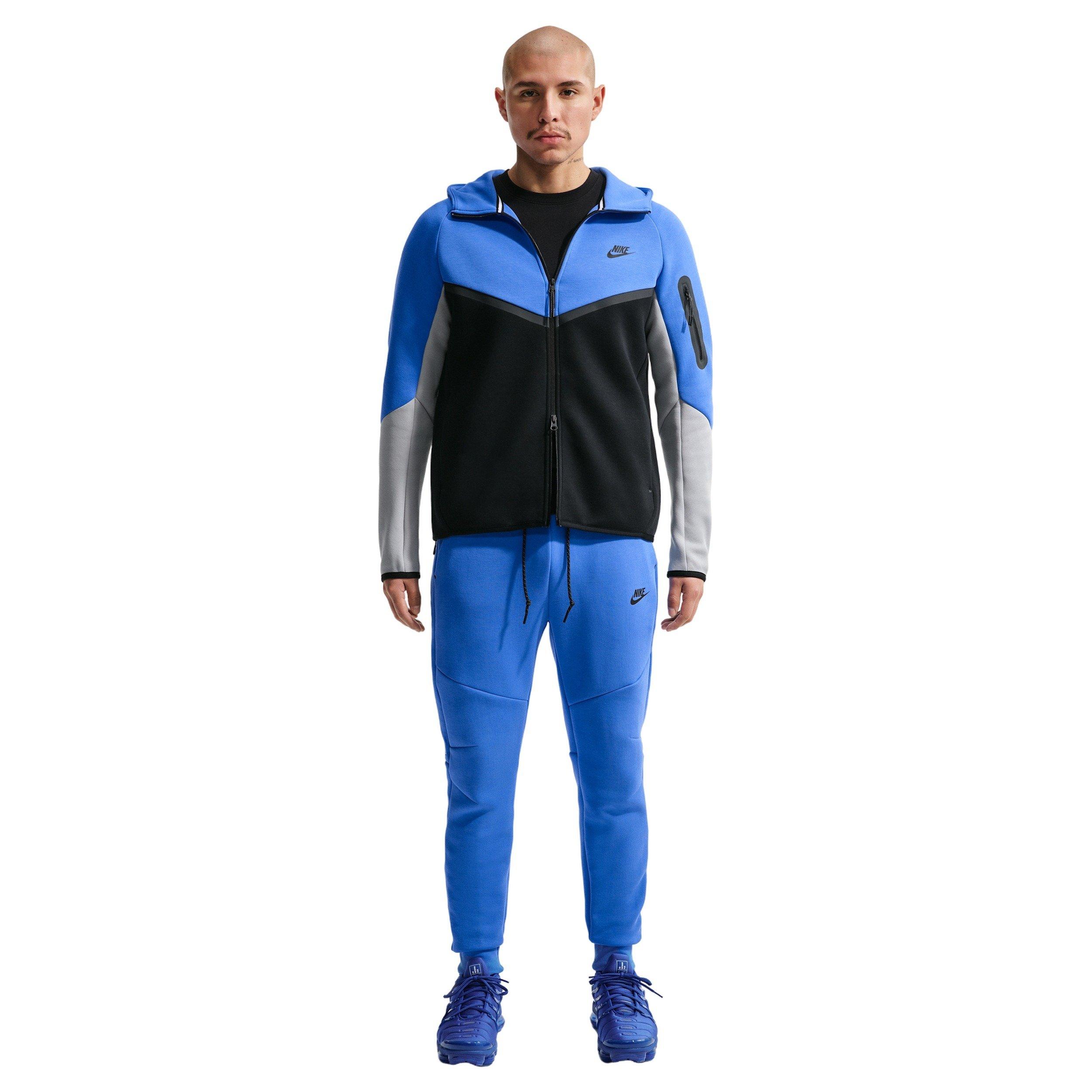 Nike Men's Tech Fleece Joggers - BLUE Thumbnail View 3
