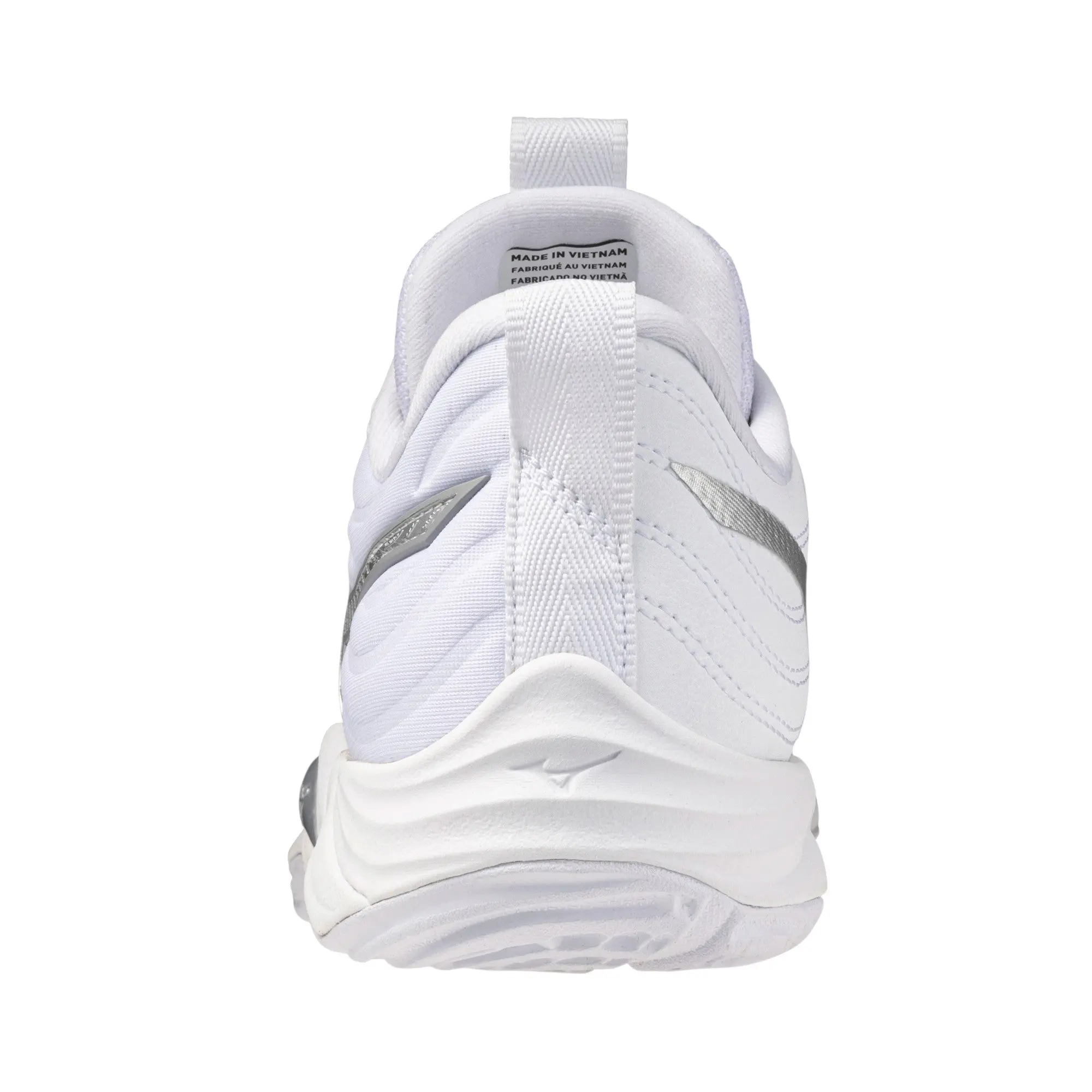 Mizuno Wave Momentum Elite "White/Silver" Women's Volleyball Shoe - WHITE/SILVER