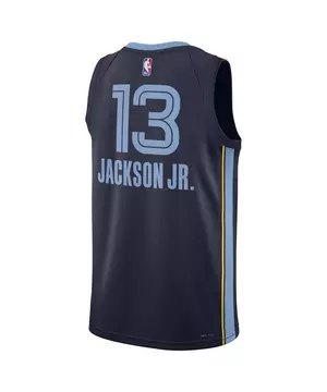 Nike Men's​ Memphis Grizzlies Dri-FIT ​NBA Swingman Icon 22 Road Jersey-Navy/Jackson  - Hibbett