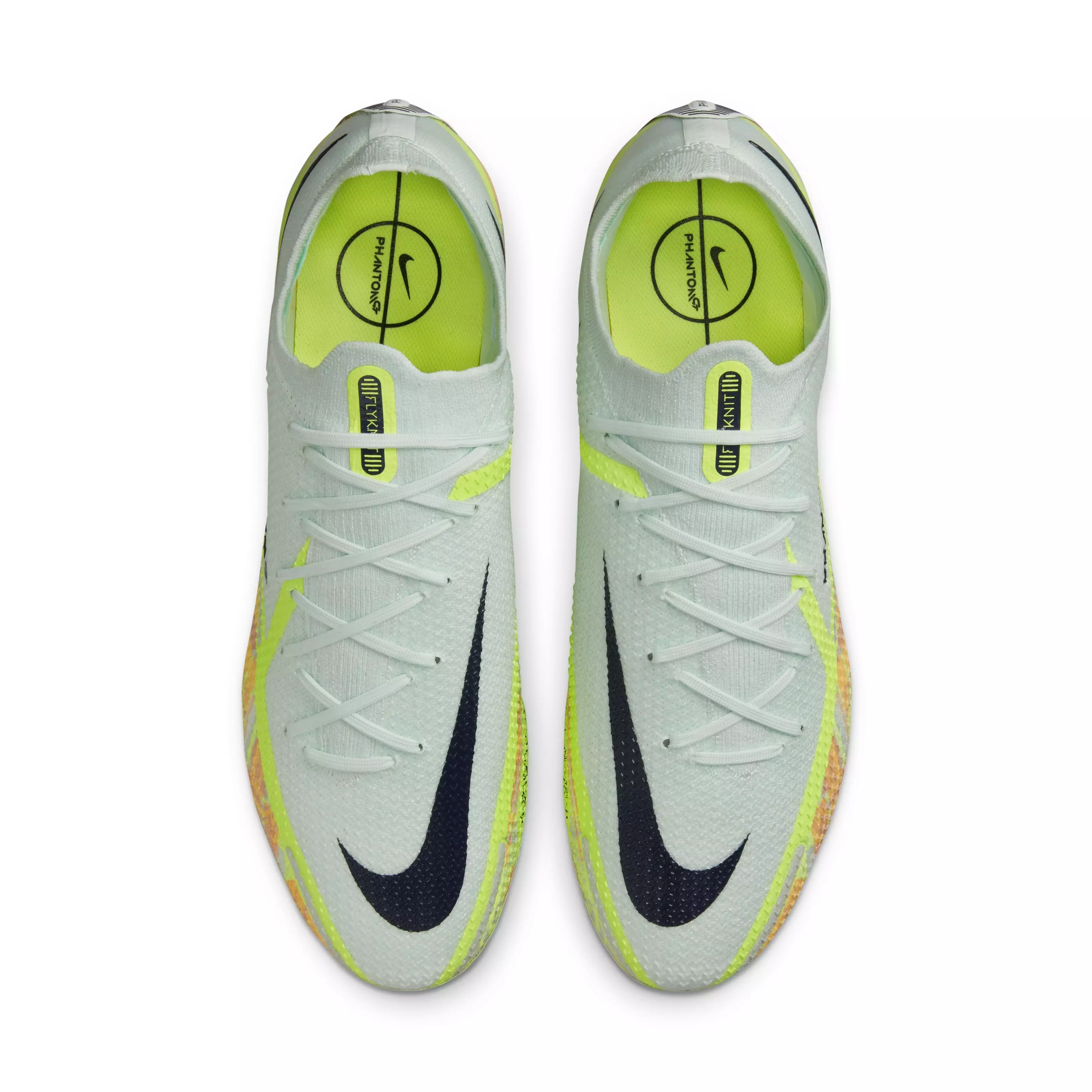 Nike Phantom GT2 Elite FG "Barely Green/Blackened Blue-Ghost Green" Men's Soccer Cleat - GREEN