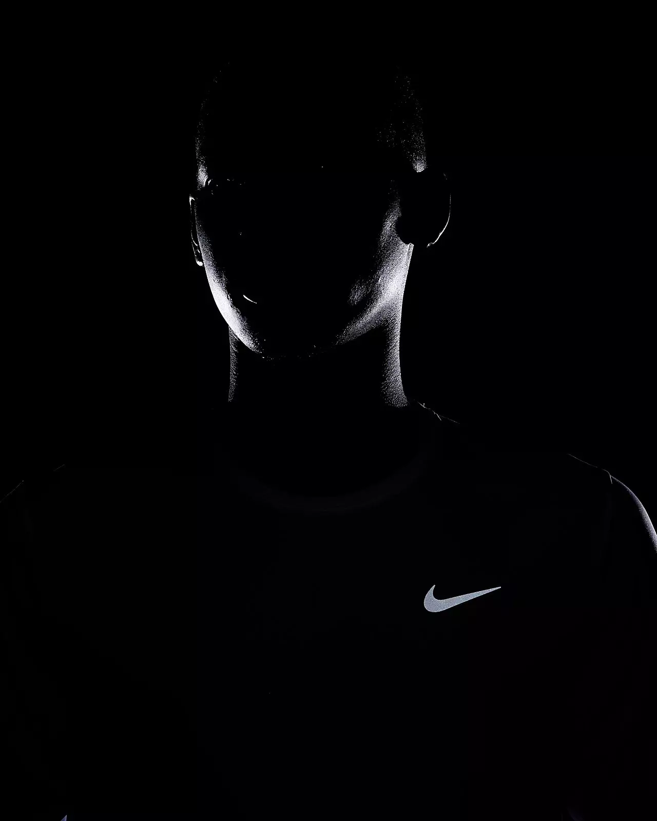 Nike Men's Dri-FIT Miler Long-Sleeve Running Top - WHITE