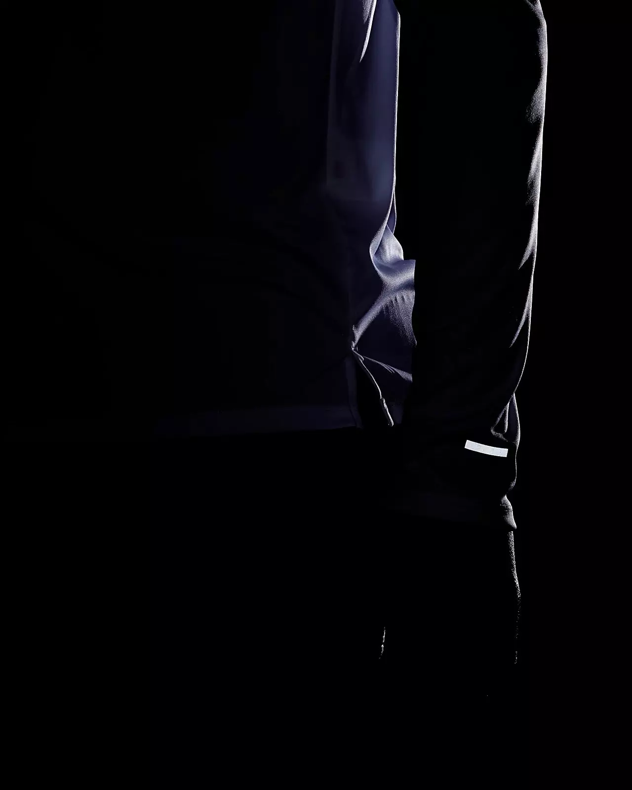 Nike Men's Dri-FIT Miler Long-Sleeve Running Top - WHITE