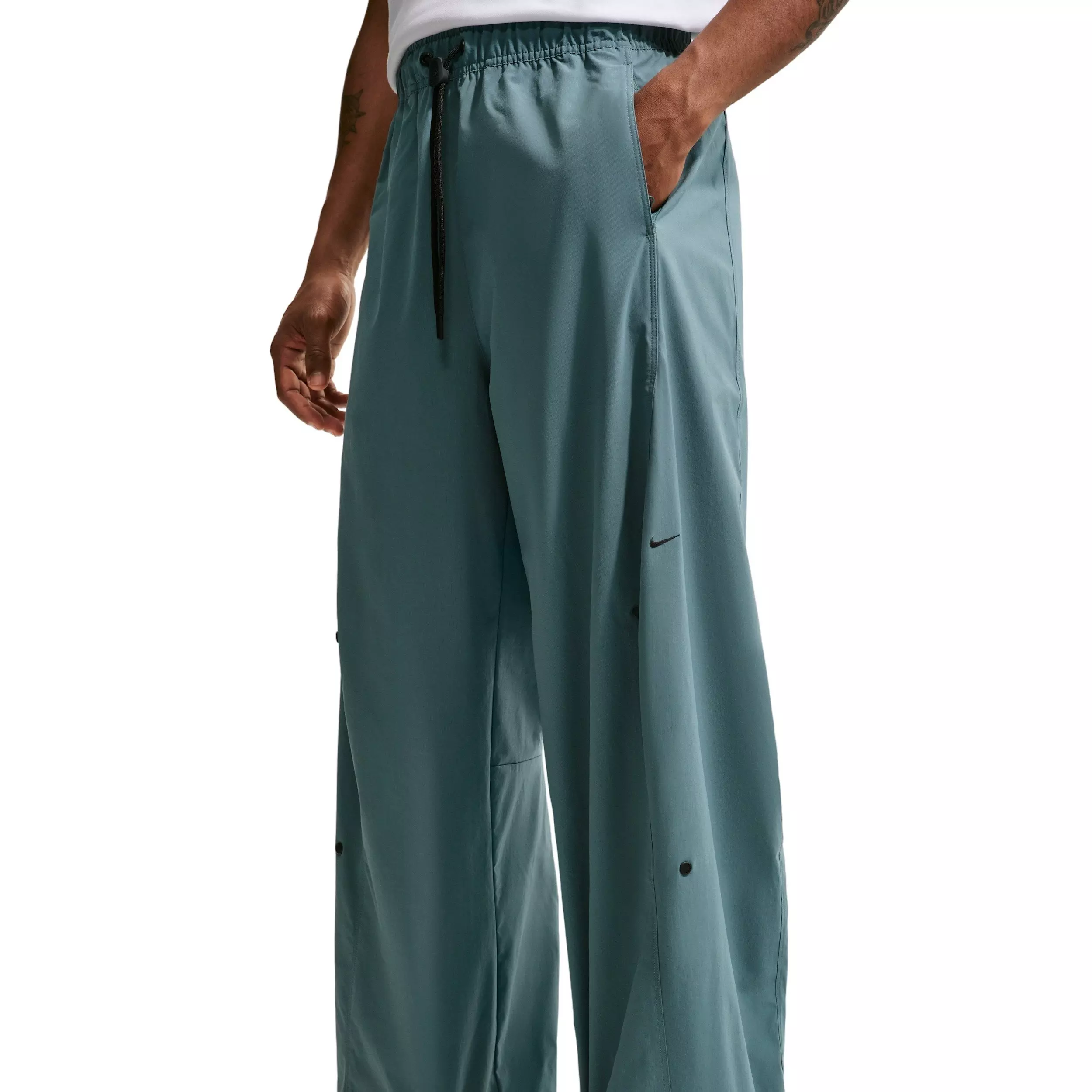 Nike Men's Dri-FIT Tech Helios Sun Pants - MINERAL SLATE/GREEN