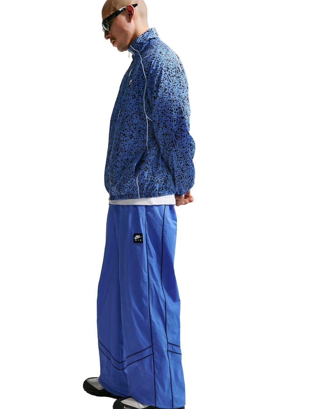 Nike Men's Air Track Pants - Blue - BLUE Thumbnail View 5