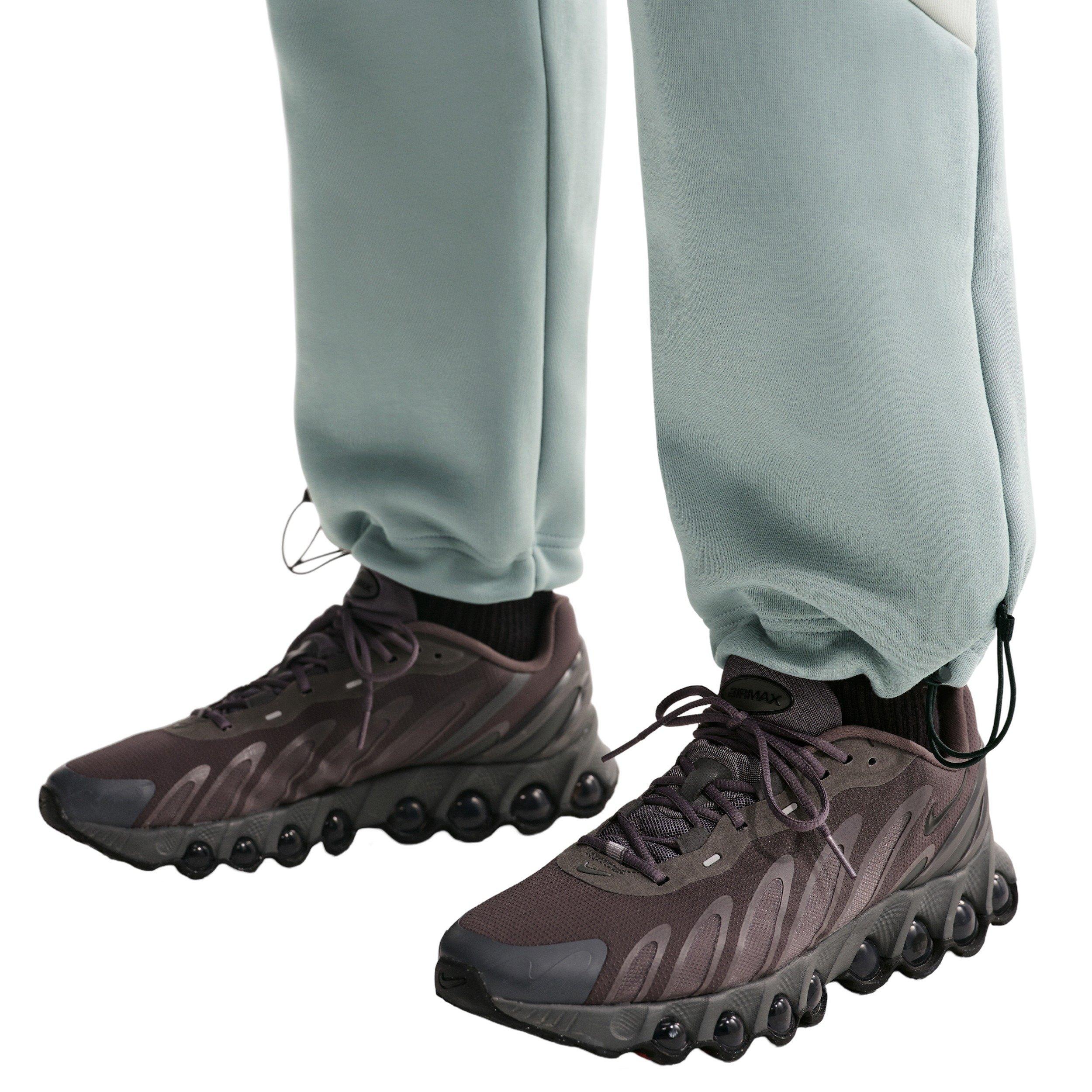 Nike Men's Tech Color-Block Open-Hem Fleece Pants - Lt Pumice/Bone - LT PUMICE/BONE Thumbnail View 6