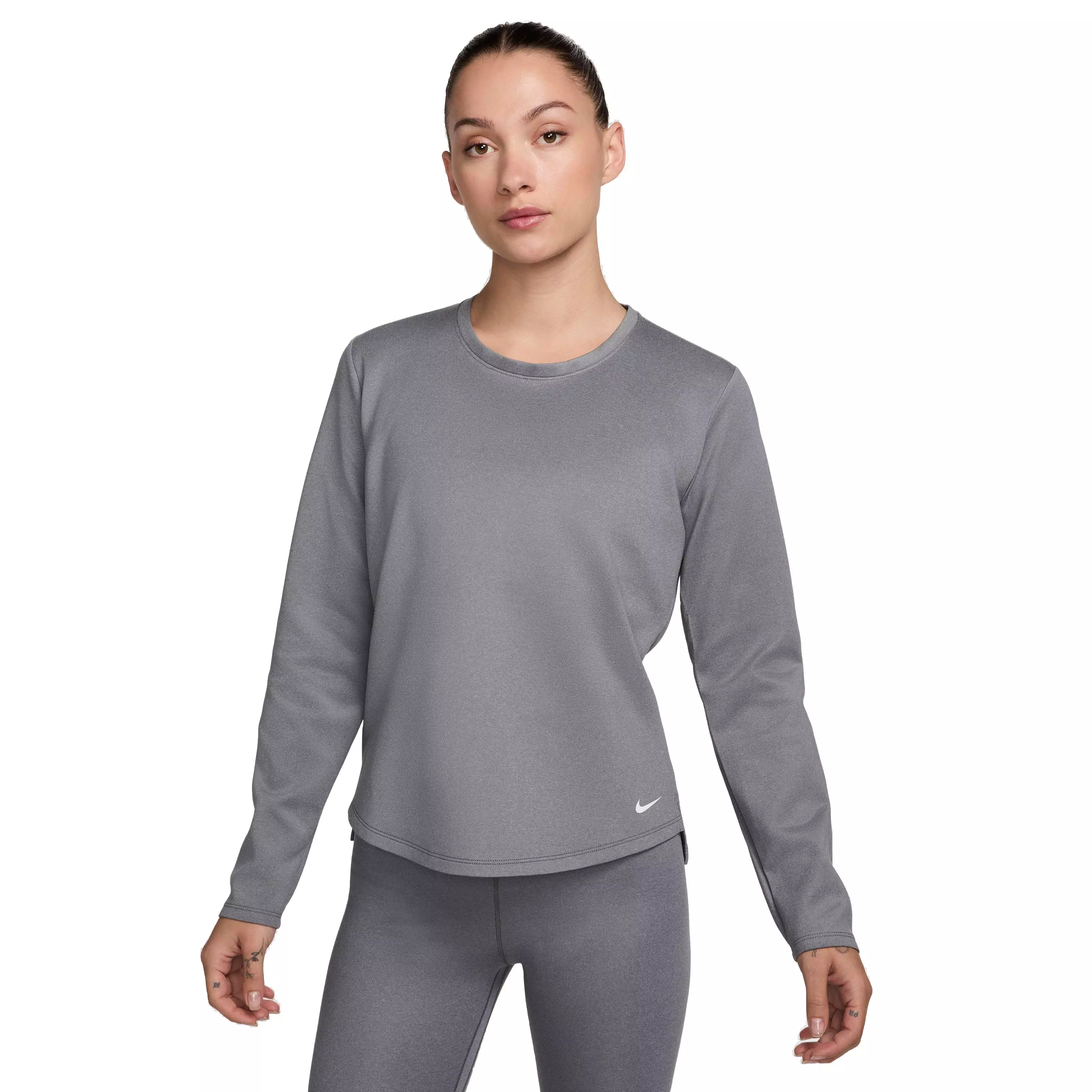 Nike Women's Therma-FIT One Long Sleeve Top - GREY