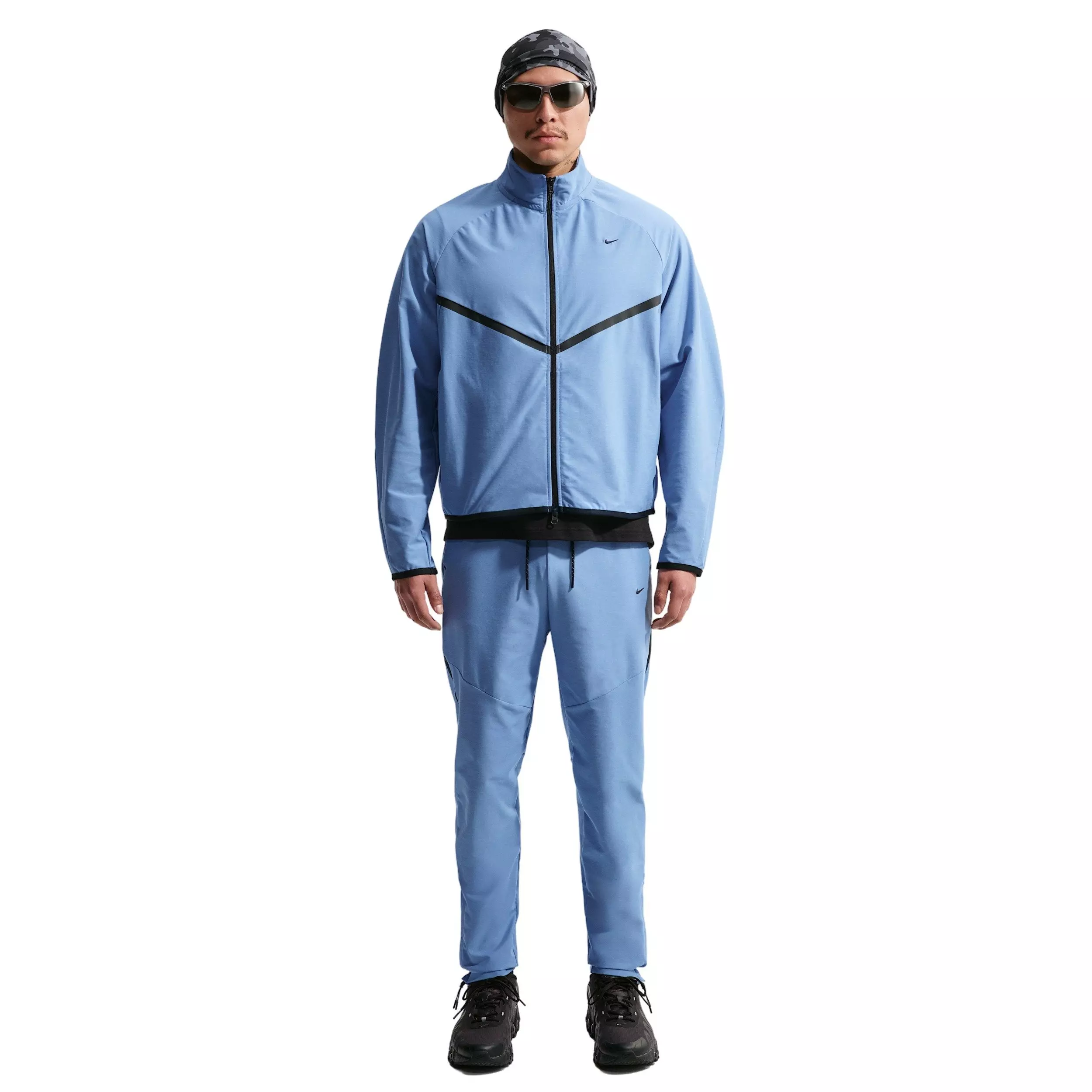 Nike Men's tech Dri-FIT Shori Knit Drill Pants - BLUE