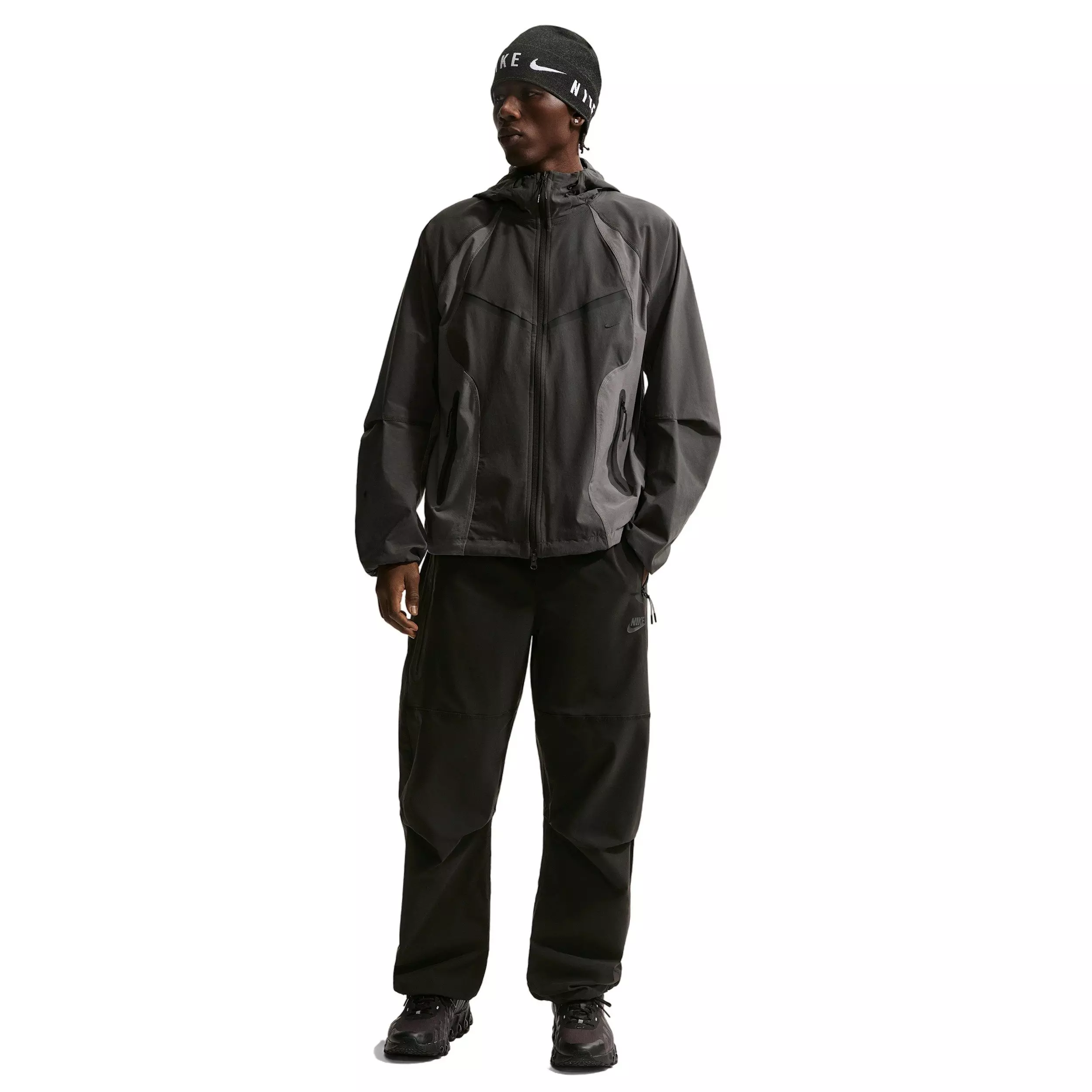 Nike Men's Dri-FIT Tech Woven Pants - BLACK