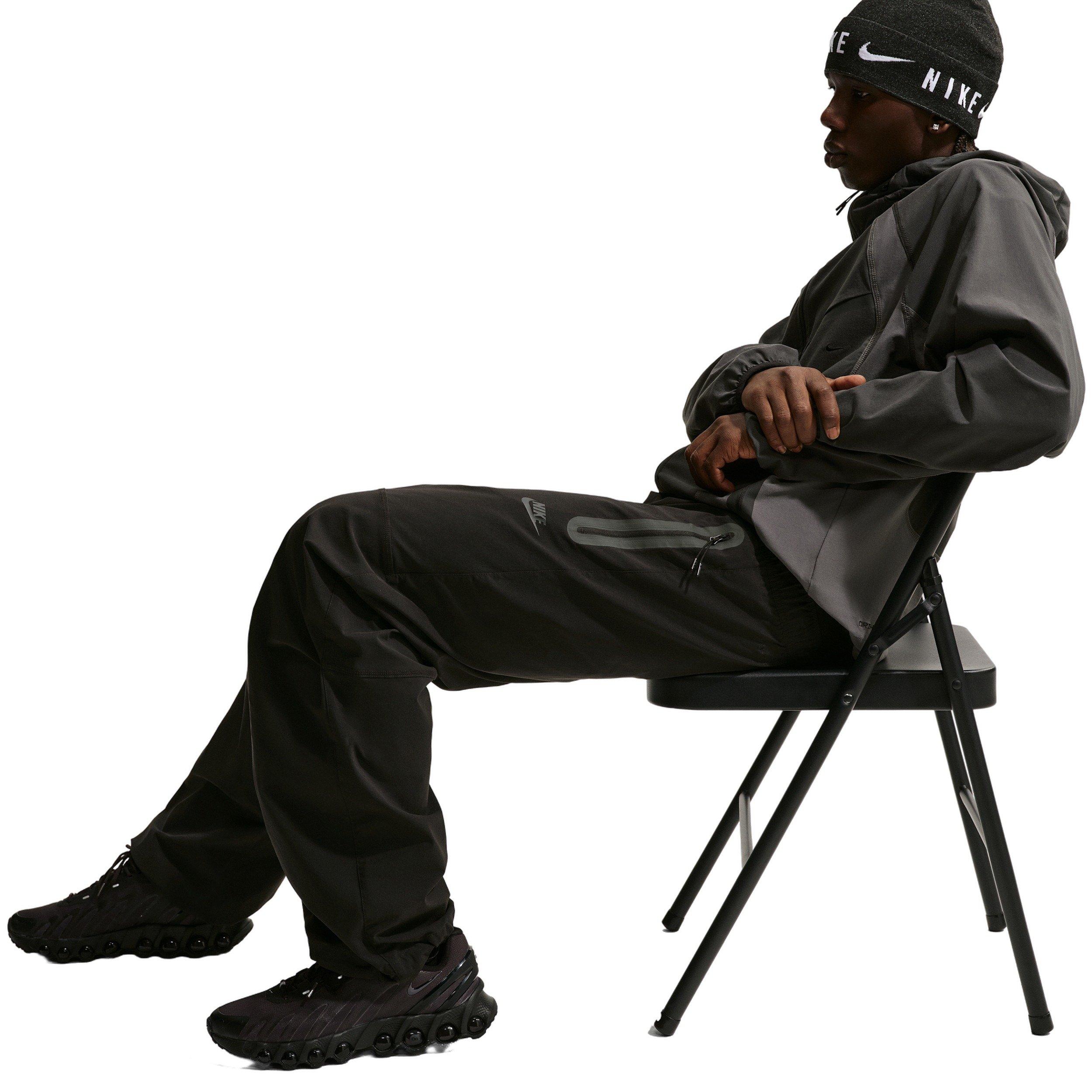 Nike Men's Dri-FIT Tech Woven Pants - BLACK Thumbnail View 4