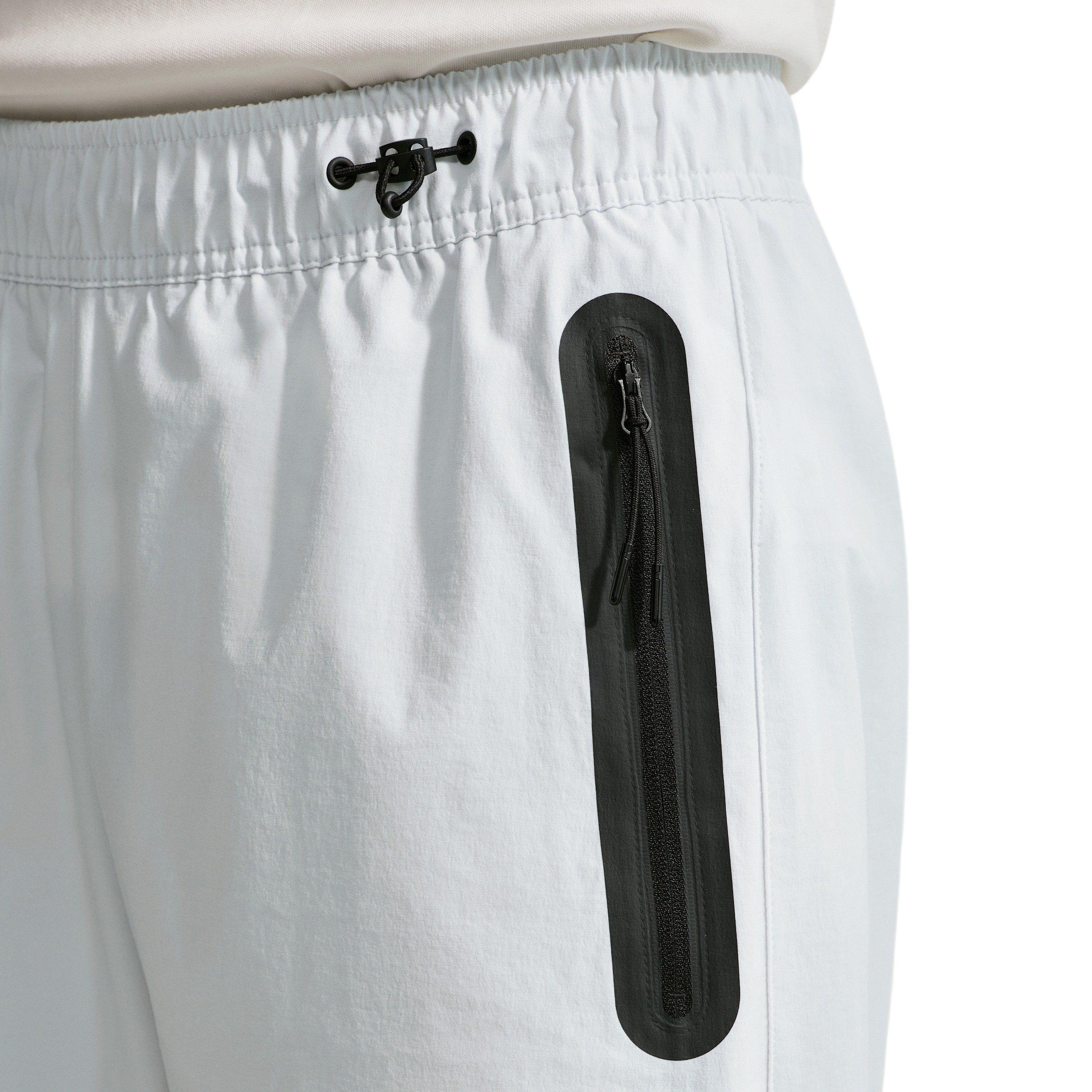 Nike Men's Dri-FIT Tech Woven Pants - WHITE Thumbnail View 3