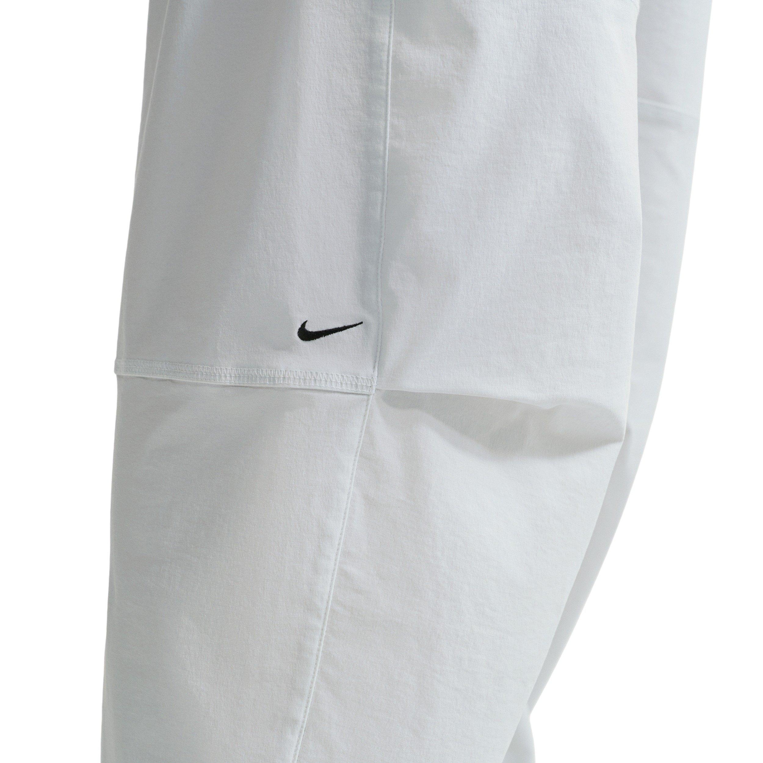Nike Men's Dri-FIT Tech Woven Pants - WHITE Thumbnail View 6