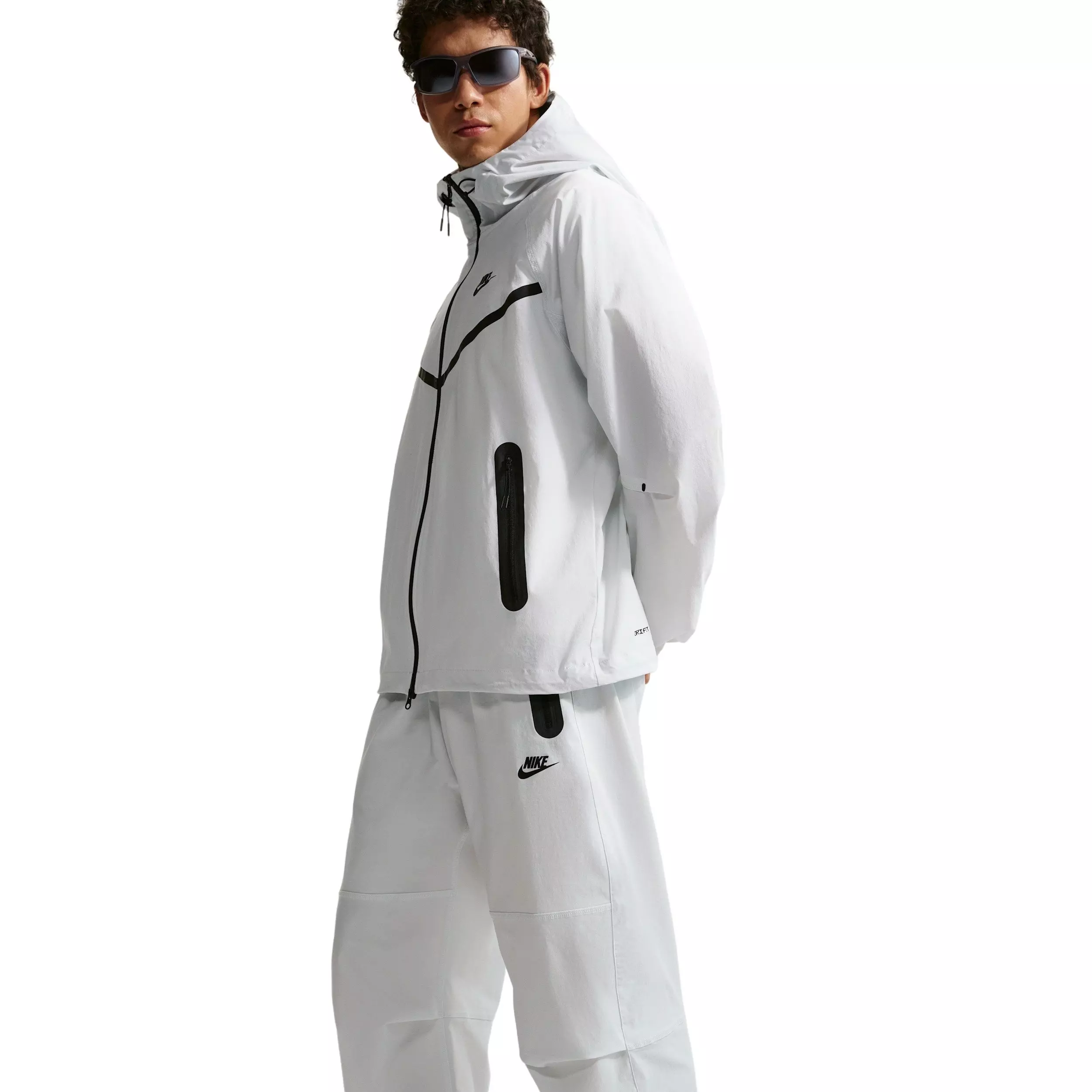 Nike Men's Dri-FIT Tech Woven Pants - WHITE