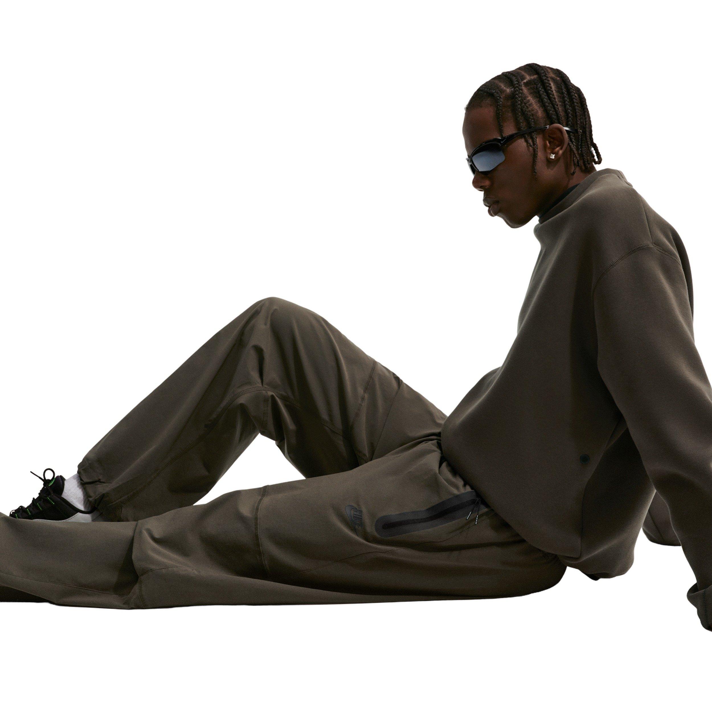 Nike Men's Dri-FIT Tech Woven Pants - BROWN Thumbnail View 4