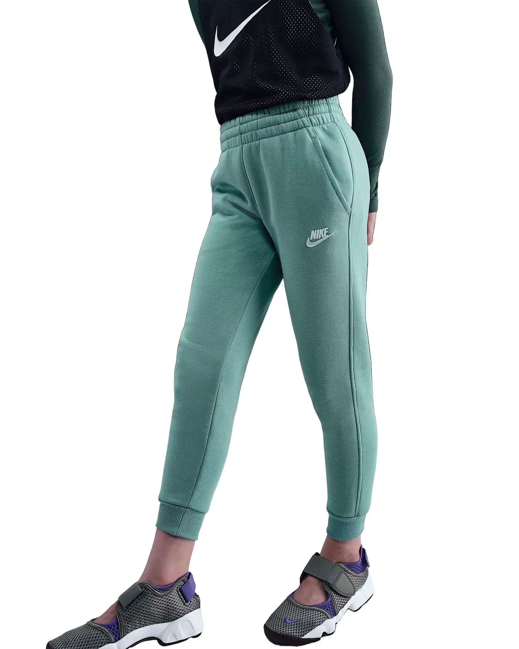Nike Big Kids' Sportswear Club Fleece Joggers - Green - GREEN