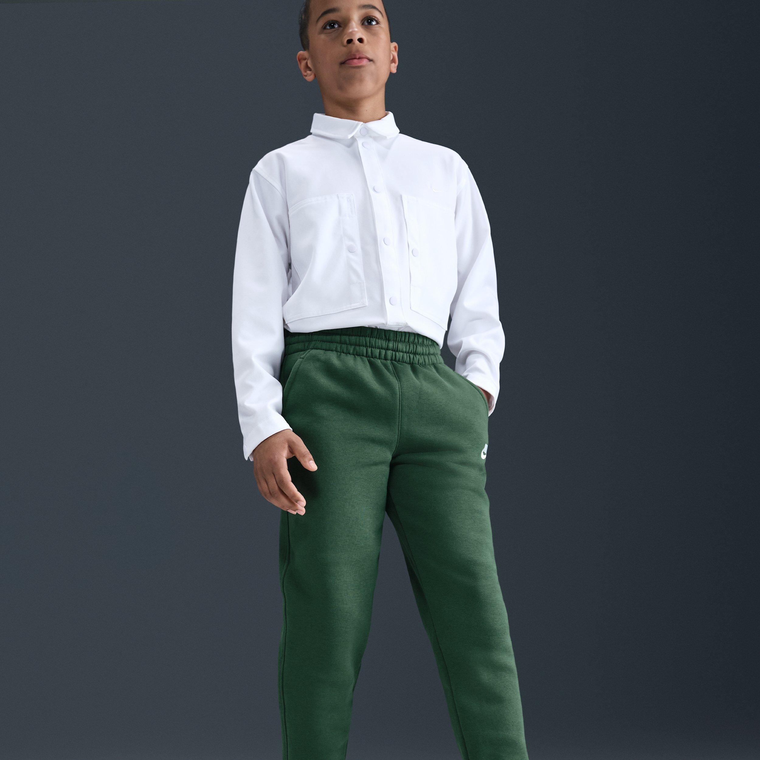 Nike Sportswear Club Fleece Big Kids' Dark Green Joggers