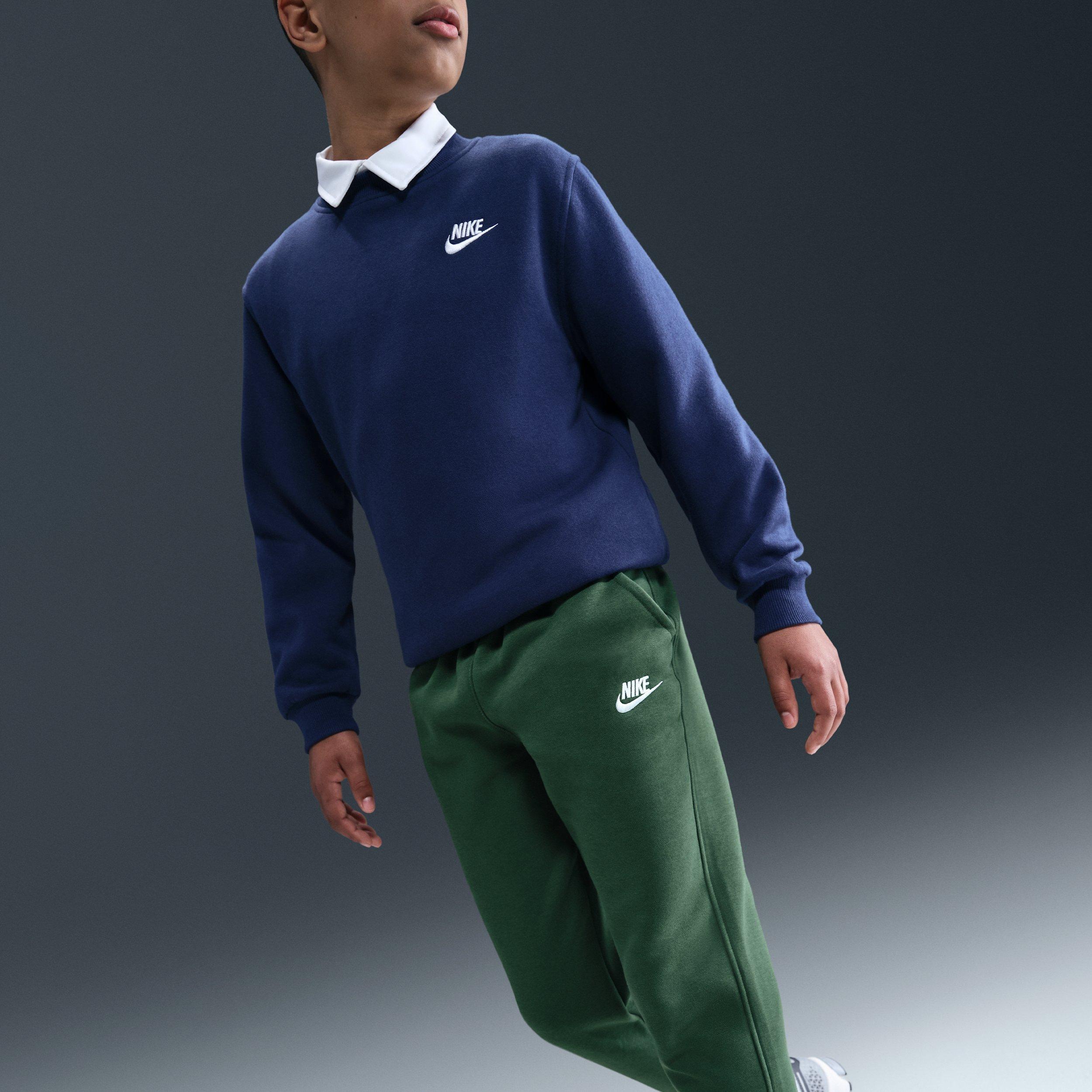 Nike Sportswear Club Fleece Big Kids' Dark Green Joggers
