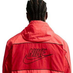 Nike Men's Club Athlete Hooded Jacket - Magic Ember