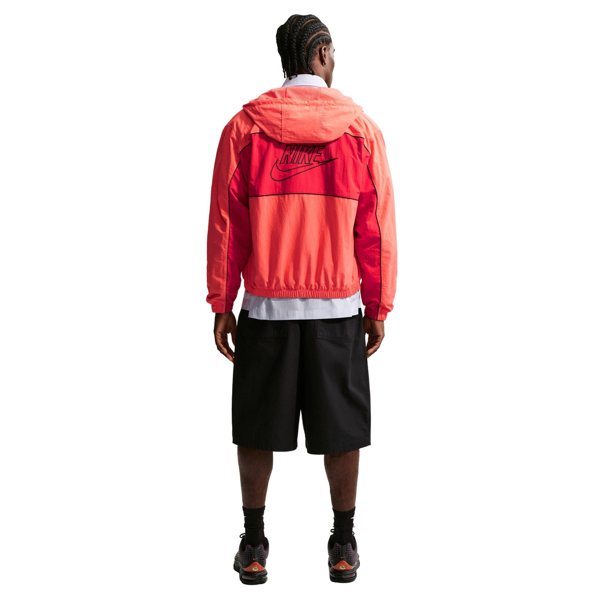 Nike Men's Club Athlete Hooded Jacket - Magic Ember - MAGIC EMBER Thumbnail View 5