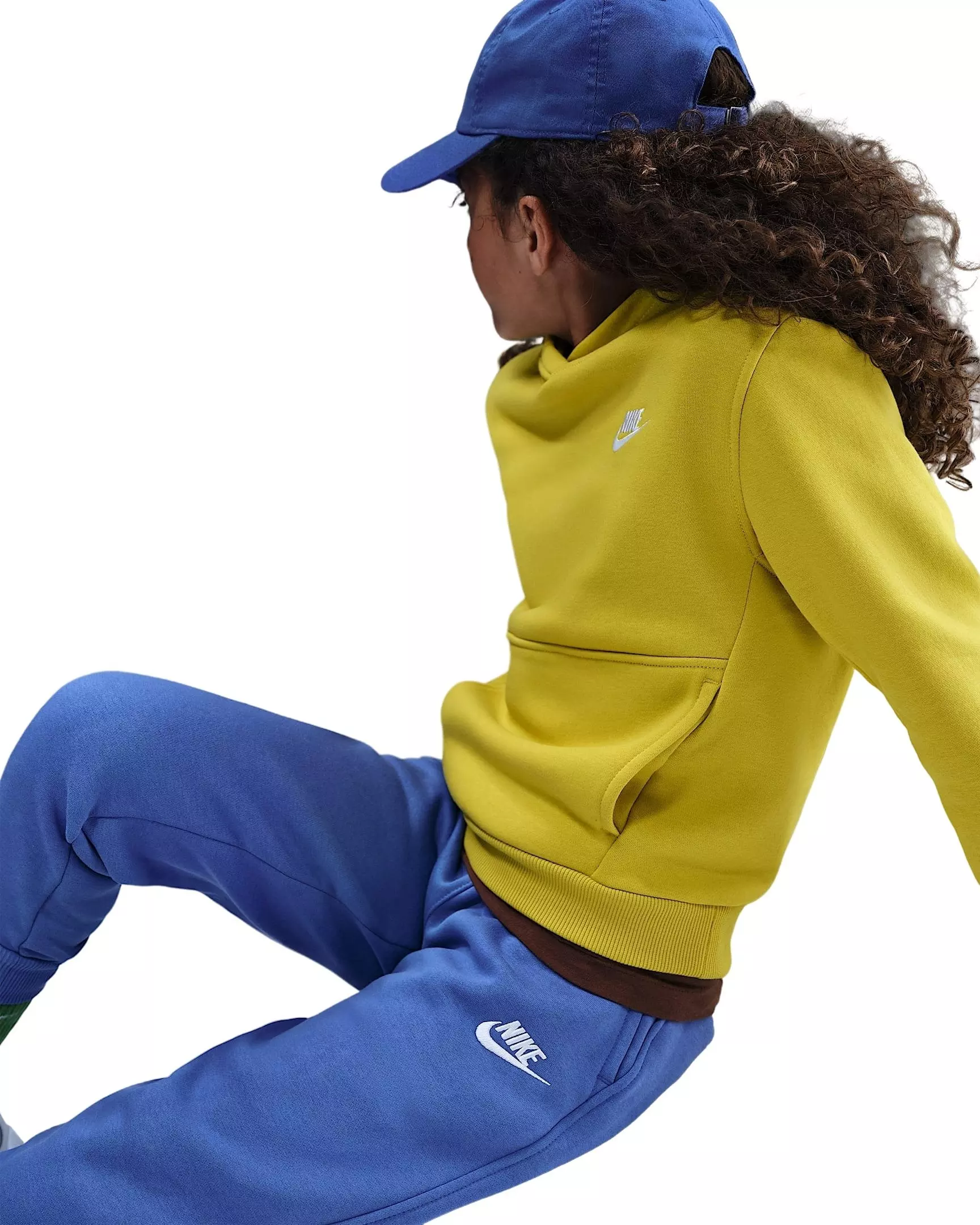 Nike Big Kids' Sportswear Club Fleece Joggers - Blue - BLUE