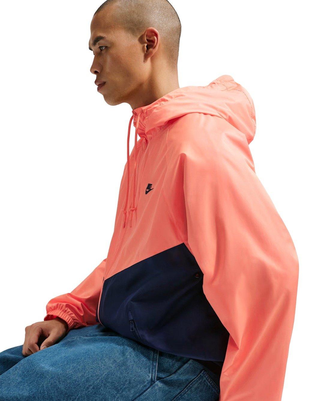 Nike Men's Windrunner Land 26 Jacket - ORANGE/NAVY Thumbnail View 3