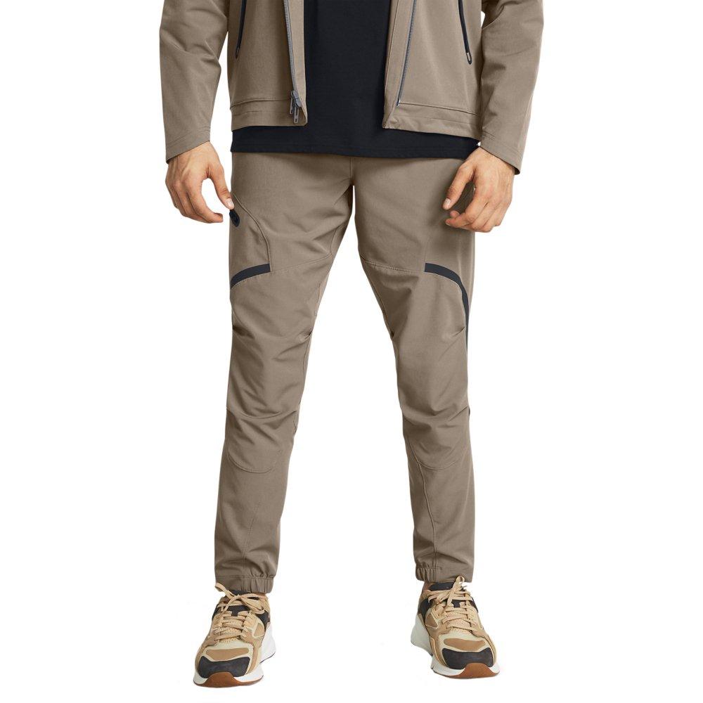 Under Armour Men's Unstoppable Cargo Pants - TAN Thumbnail View 1