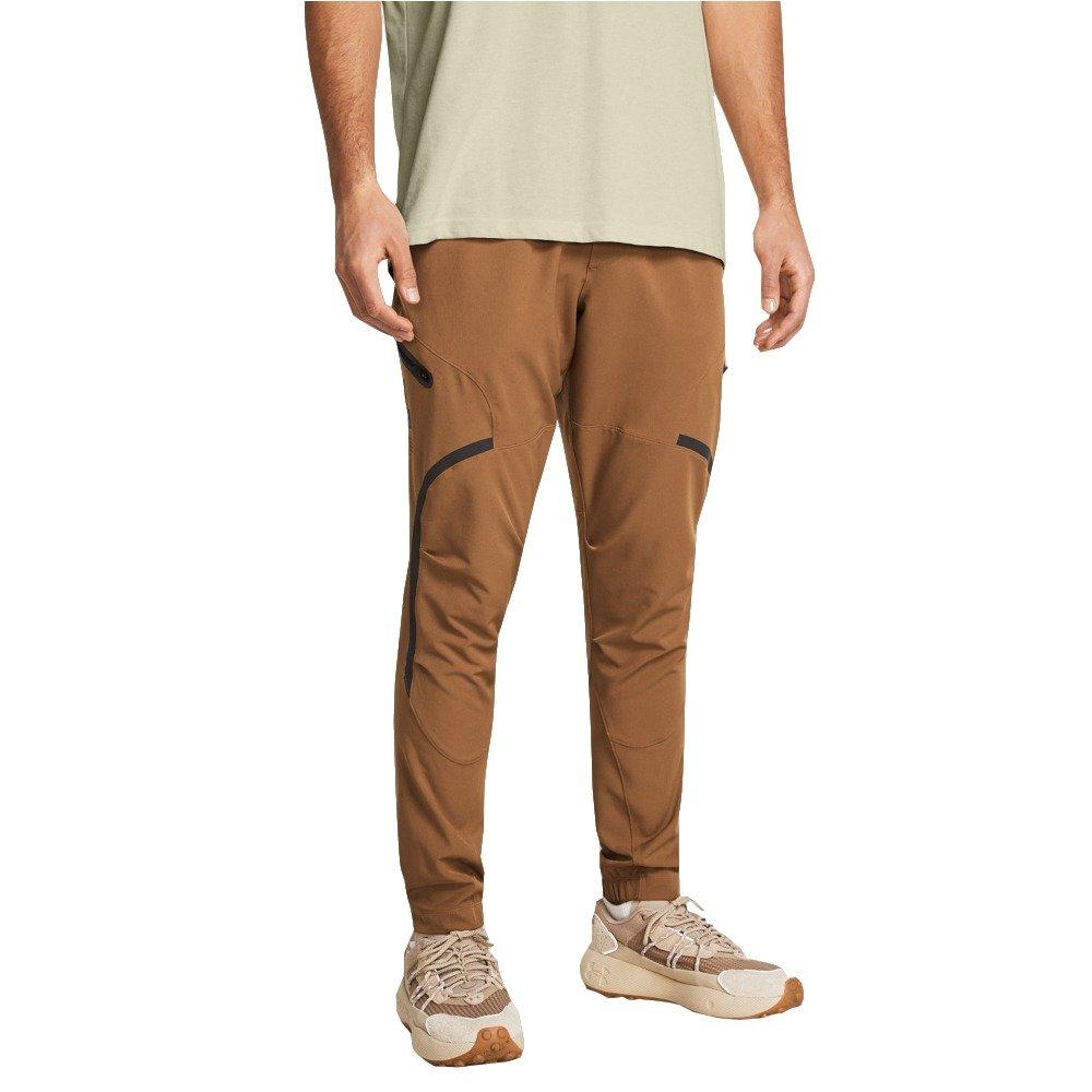 Under Armour Men's Unstoppable Cargo Pants - BROWN Thumbnail View 1