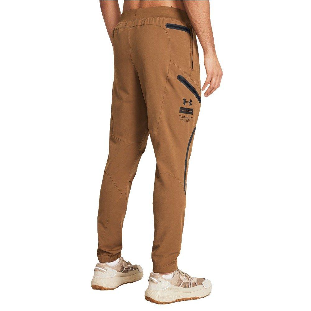 Under Armour Men's Unstoppable Cargo Pants - Faded Navy - BROWN Thumbnail View 2