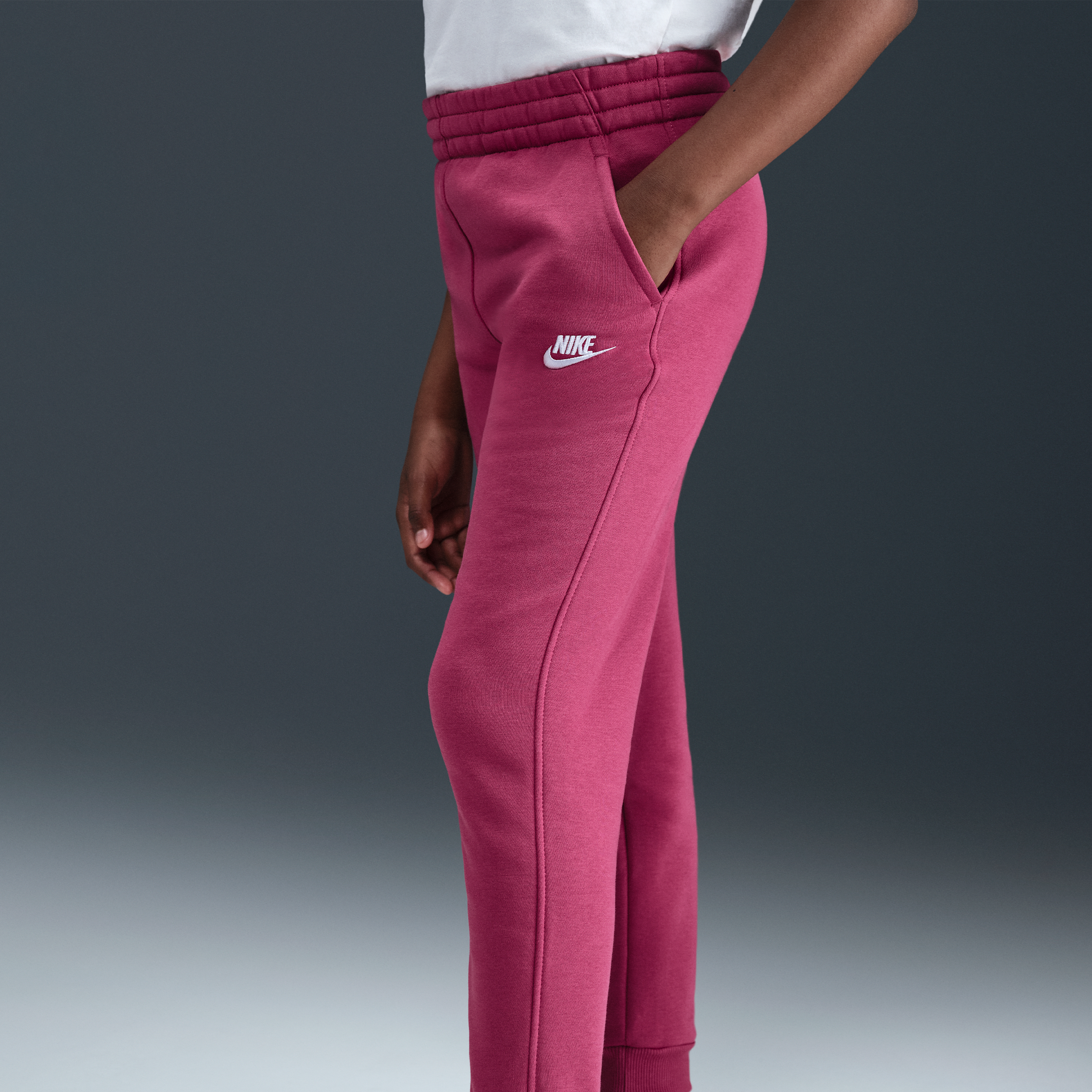 Nike Sportswear Club Fleece Big Kids' Purple Joggers