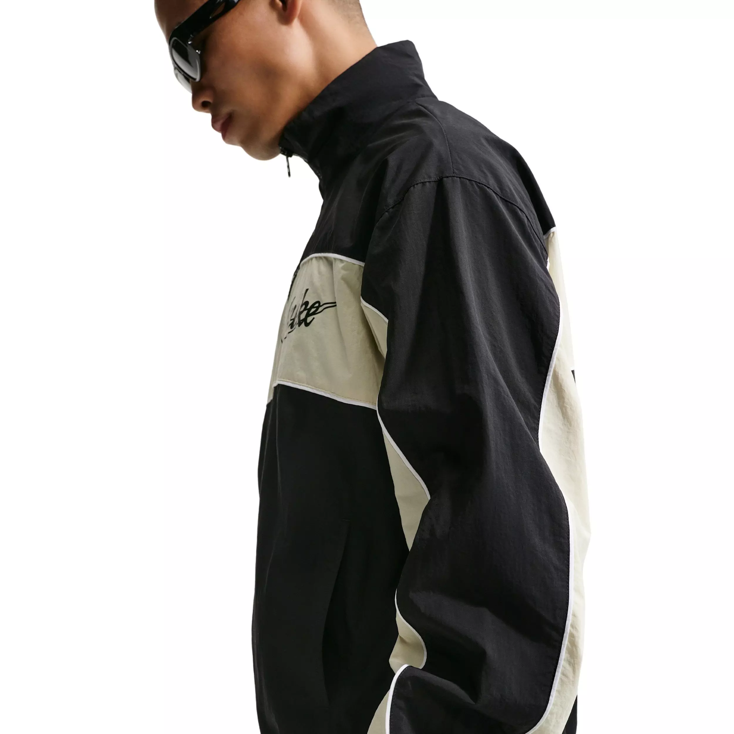 Nike Men's Sportswear Club Lightweight Full-Zip Jacket - BLACK