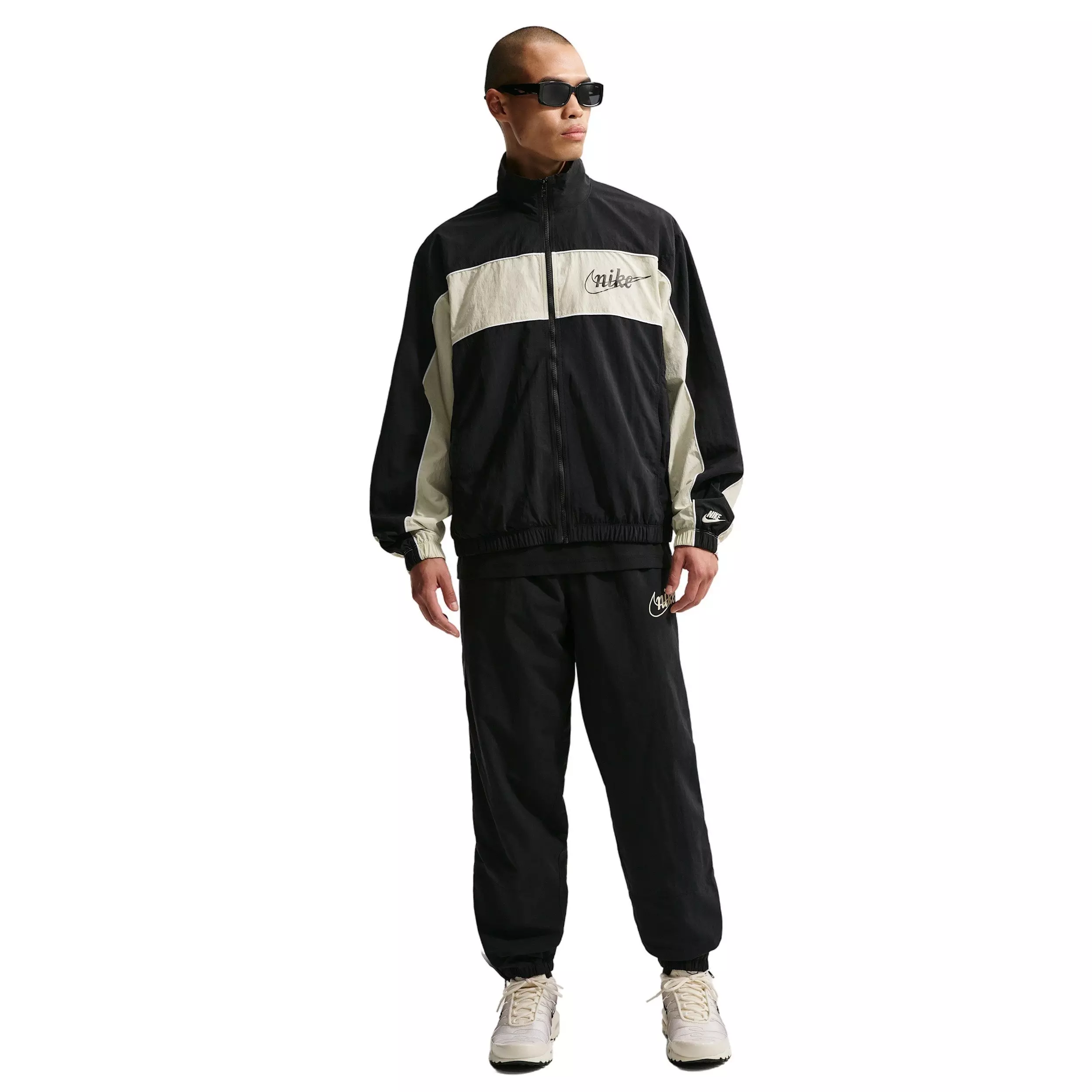 Nike Men's Sportswear Club Lightweight Full-Zip Jacket - BLACK