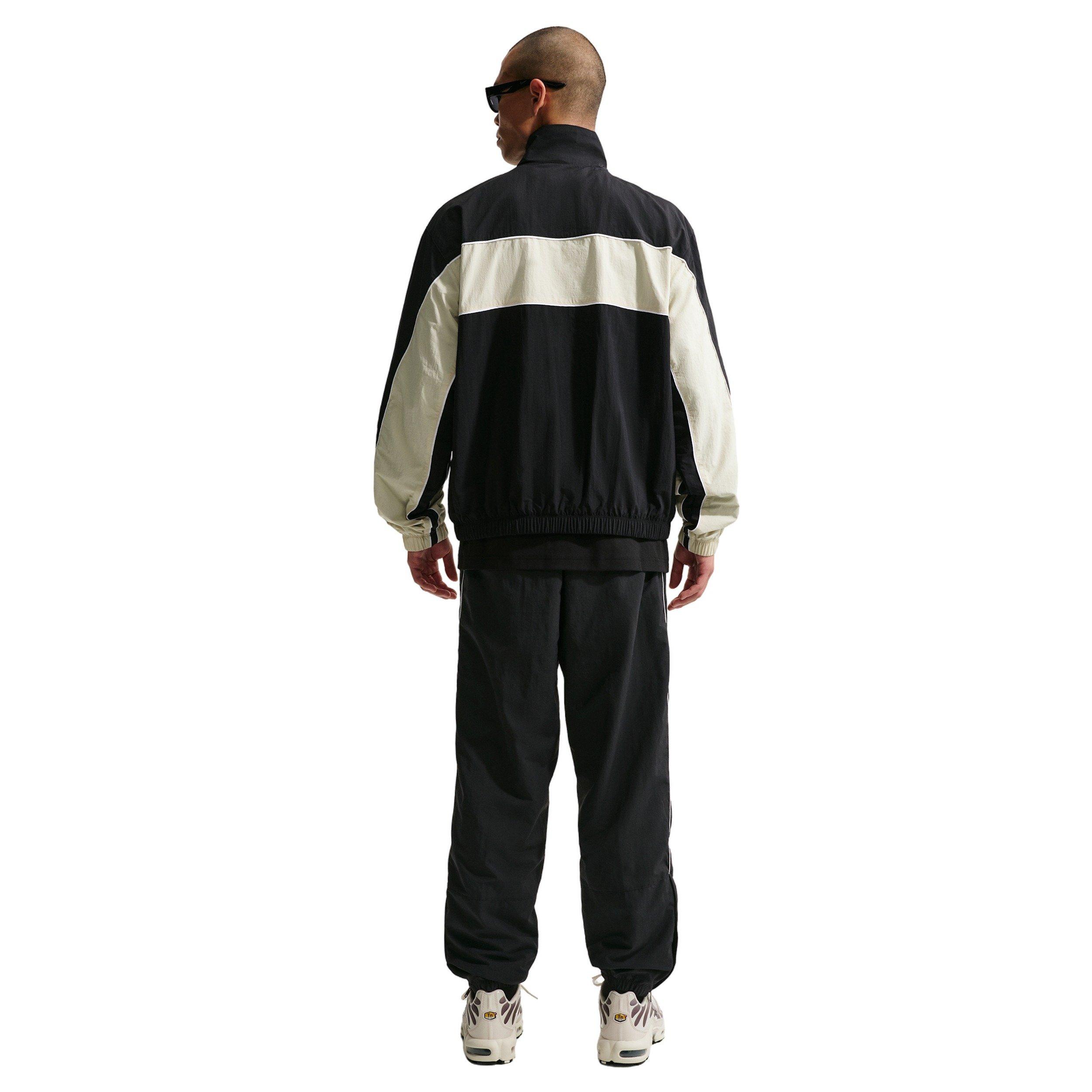 Nike Men's Sportswear Club Lightweight Full-Zip Jacket - BLACK Thumbnail View 5