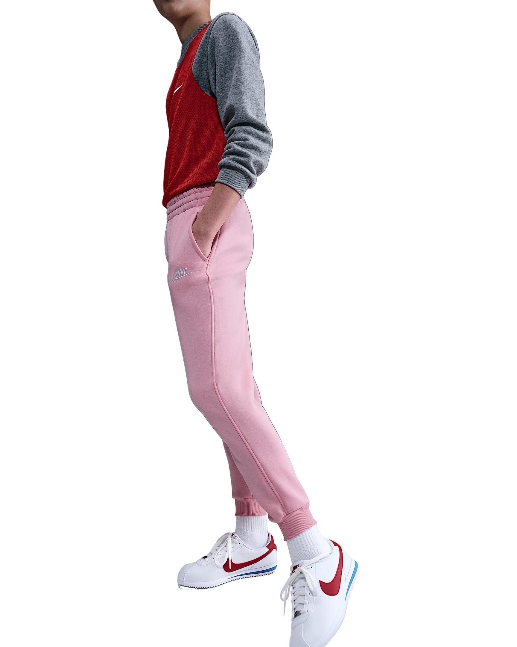 Nike Sportswear Club Fleece Big Kids' Pink Joggers
