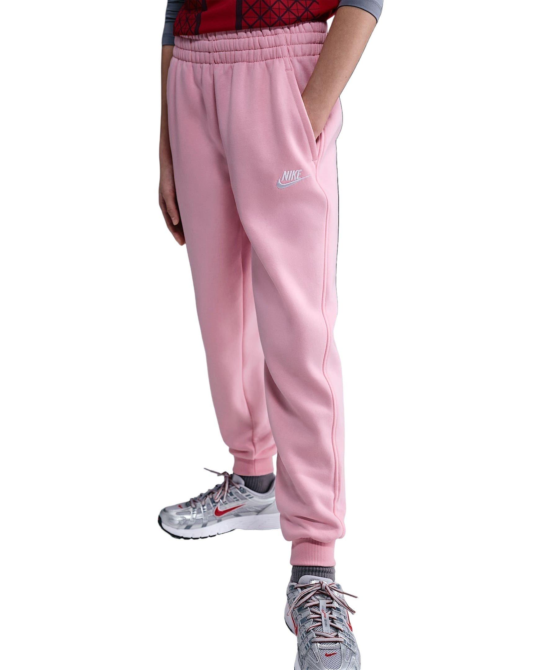 Nike Sportswear Club Fleece Big Kids' Pink Joggers