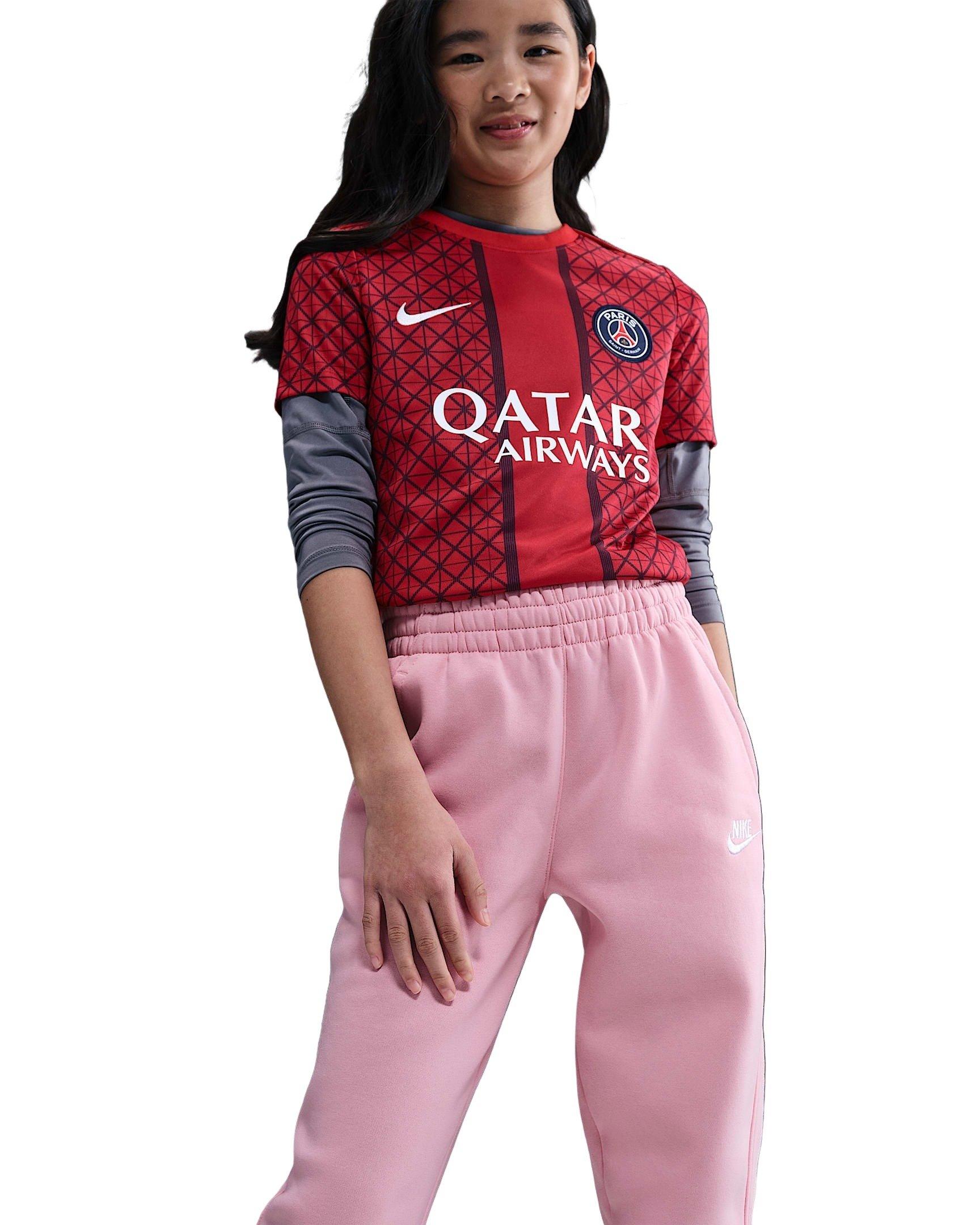 Nike Sportswear Club Fleece Big Kids' Pink Joggers