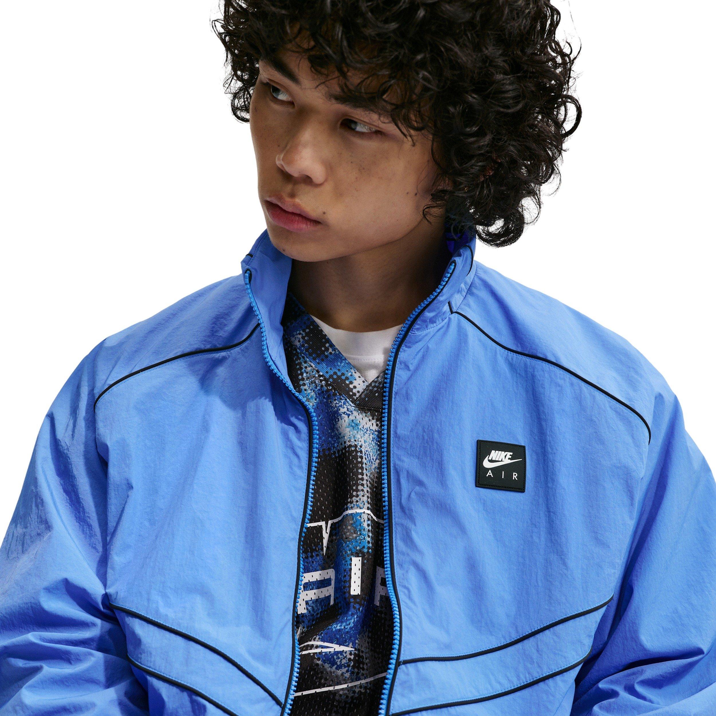 Nike Men's Air Windrunner Track Jacket - Blue - BLUE Thumbnail View 3