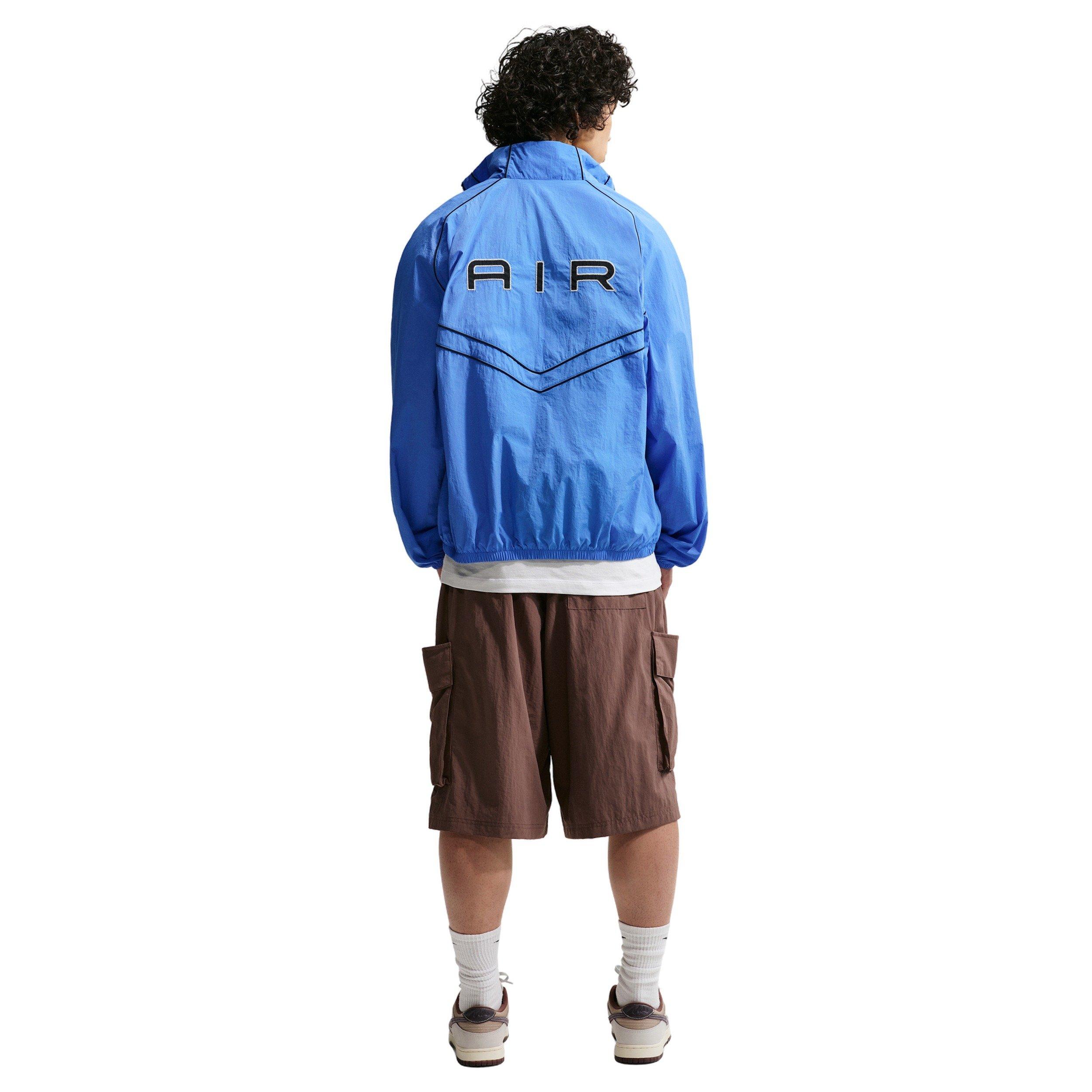 Nike Men's Air Windrunner Track Jacket - Blue - BLUE Thumbnail View 5