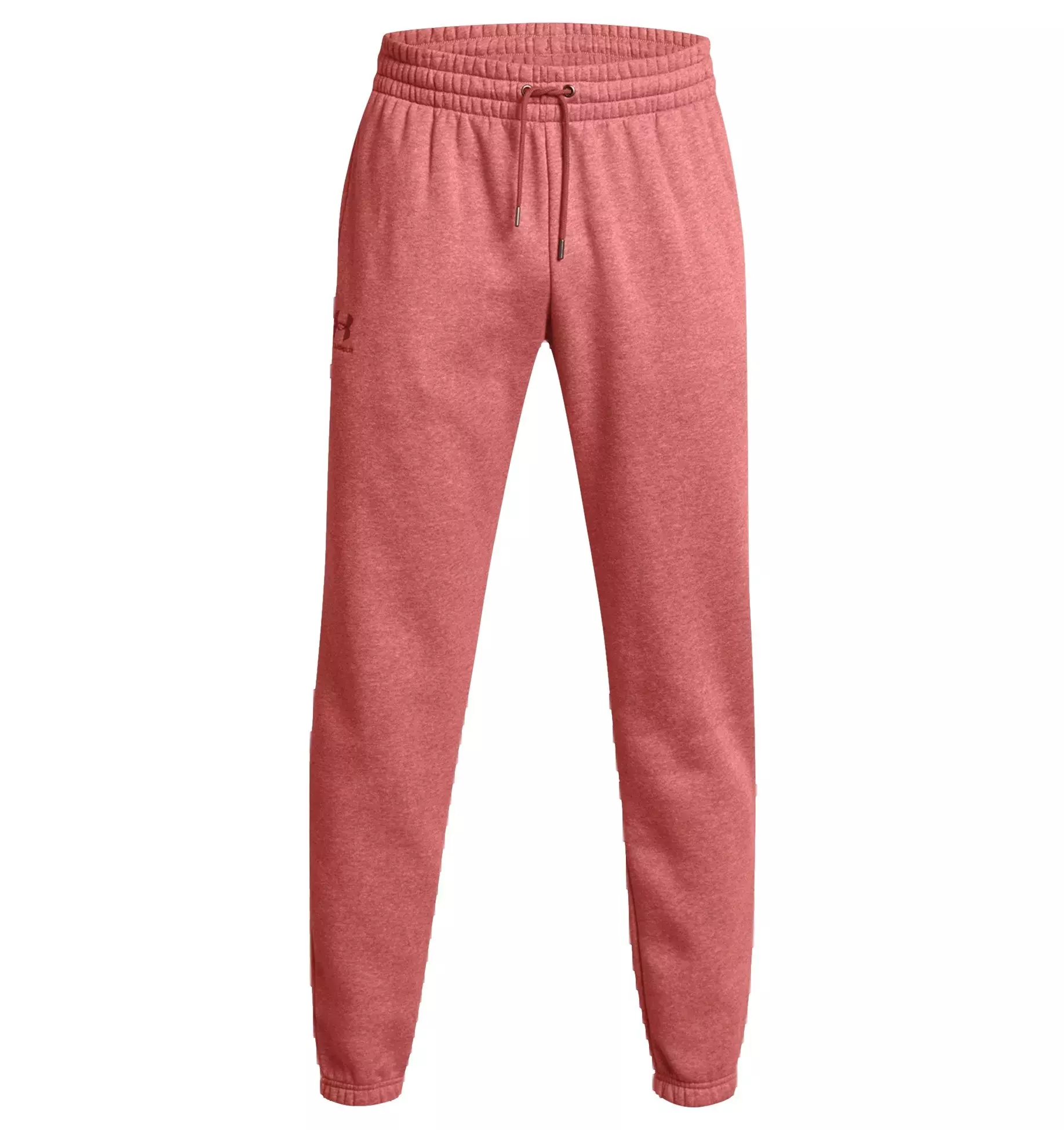 Under Armour Men's Essential Fleece Joggers - Salmon - RED