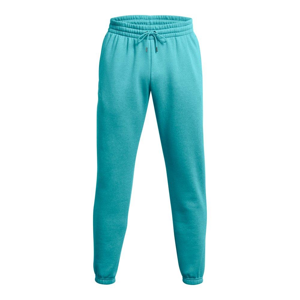 Under Armour Men's Essential Fleece Joggers - Salmon - TEAL Thumbnail View 6