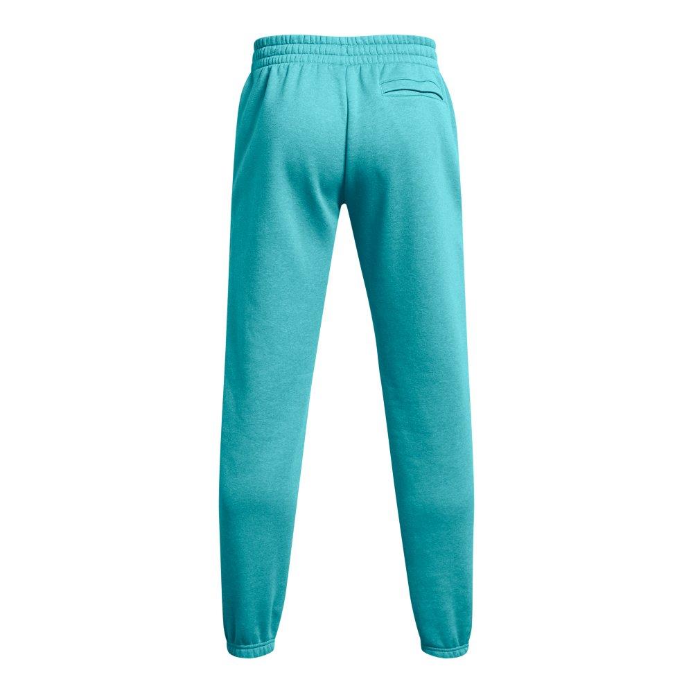 Under Armour Men's Essential Fleece Joggers - Salmon - TEAL Thumbnail View 7