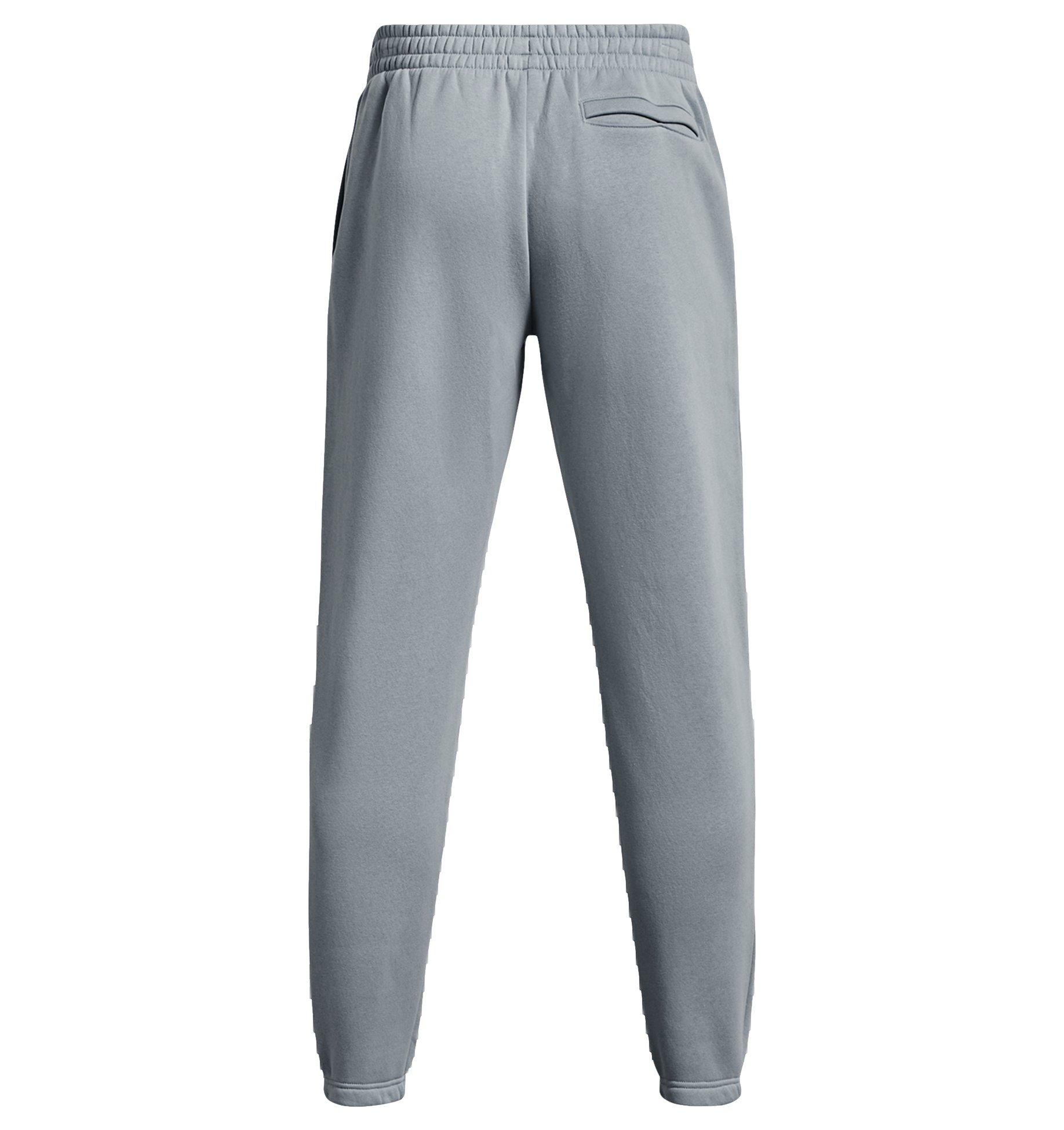 Under Armour Men's Essential Fleece Joggers - Salmon - HARBOR BLUE Thumbnail View 6