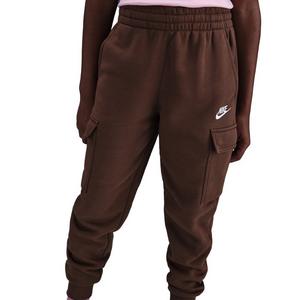 Nike Big Kids' Sportswear Club Fleece Cargo Pants - Brown