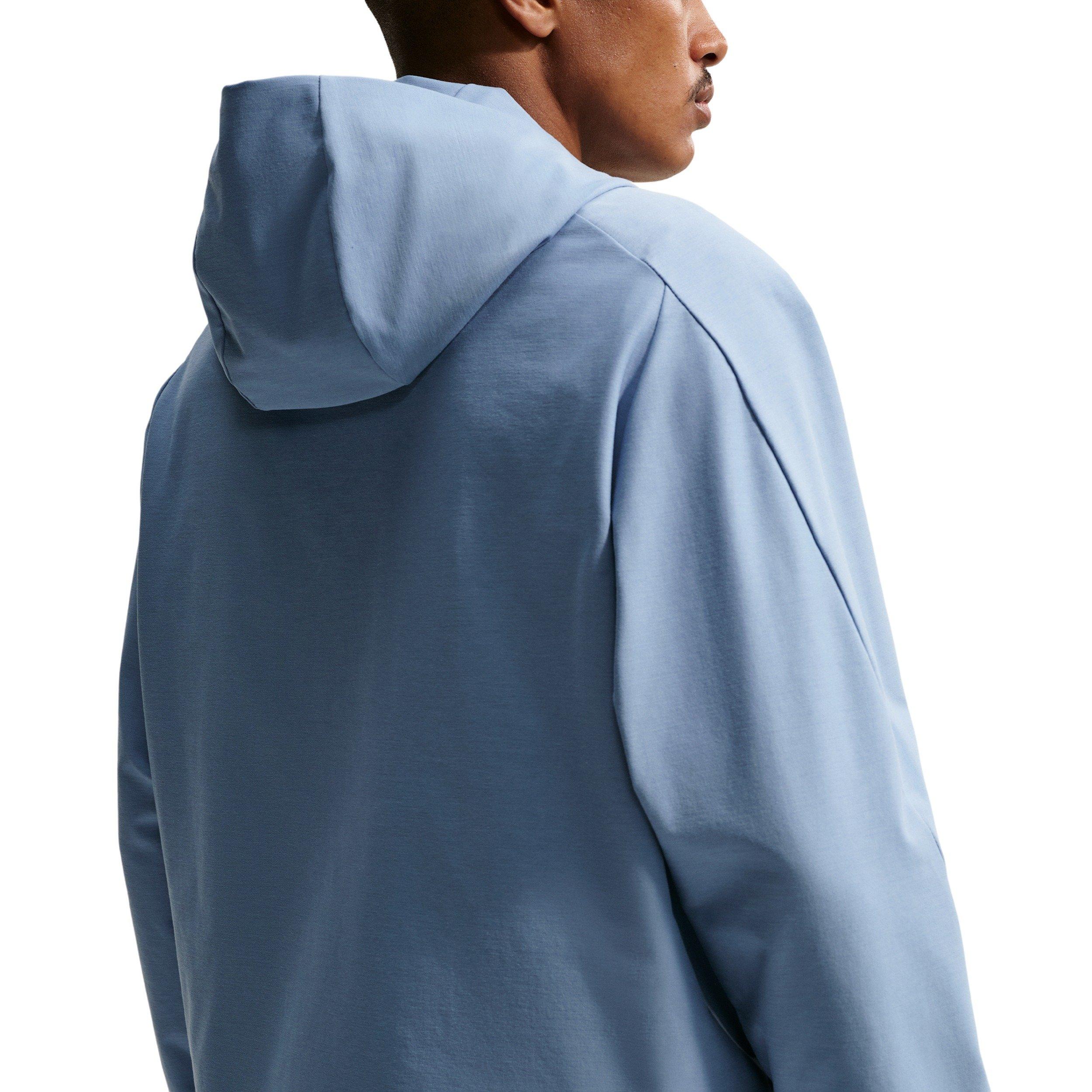 Nike Men's Tech Shori Knit Full-Zip Windrunner Jacket - BLUE Thumbnail View 2