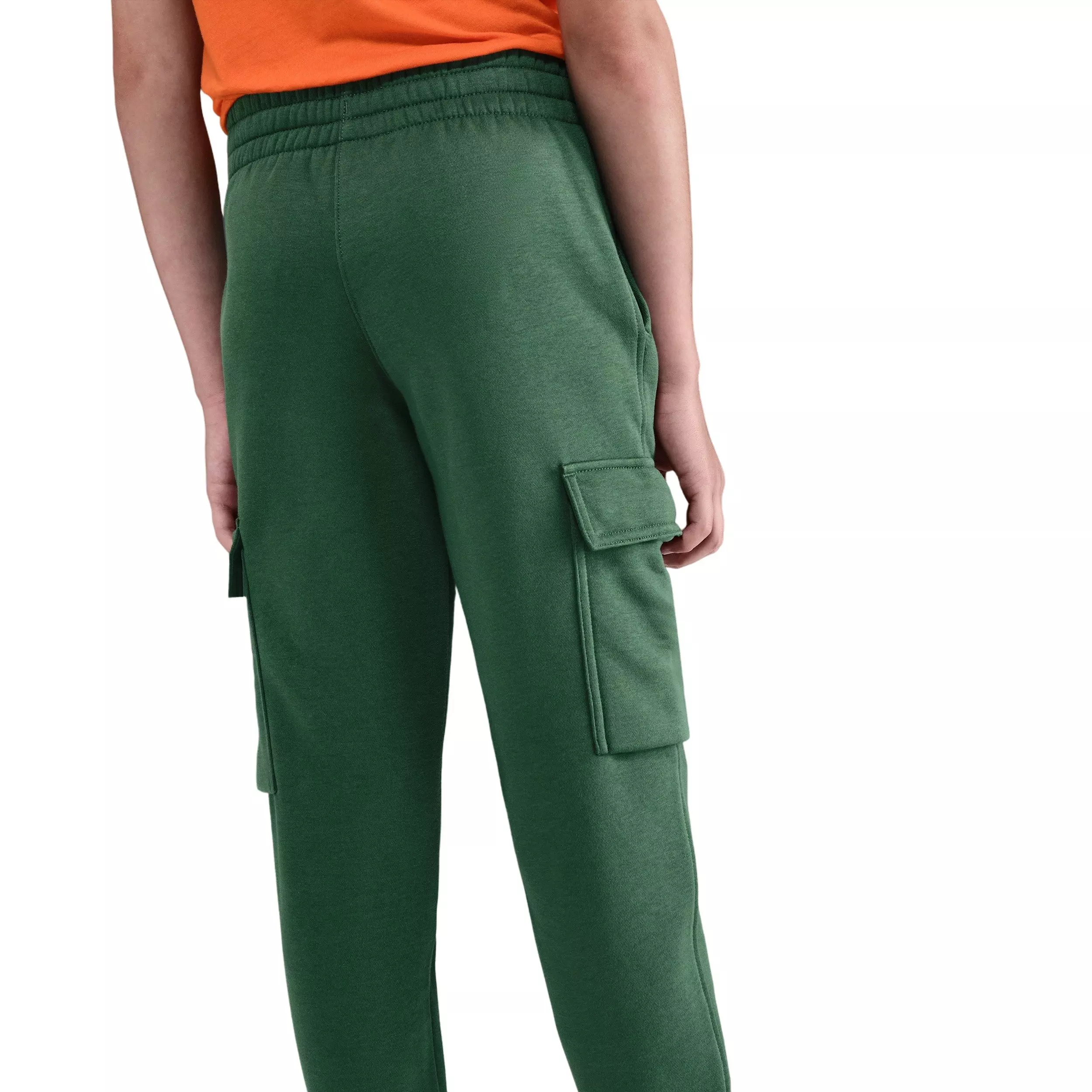 Nike Big Kids' Sportswear Club Fleece Cargo Pants - Green - GREEN